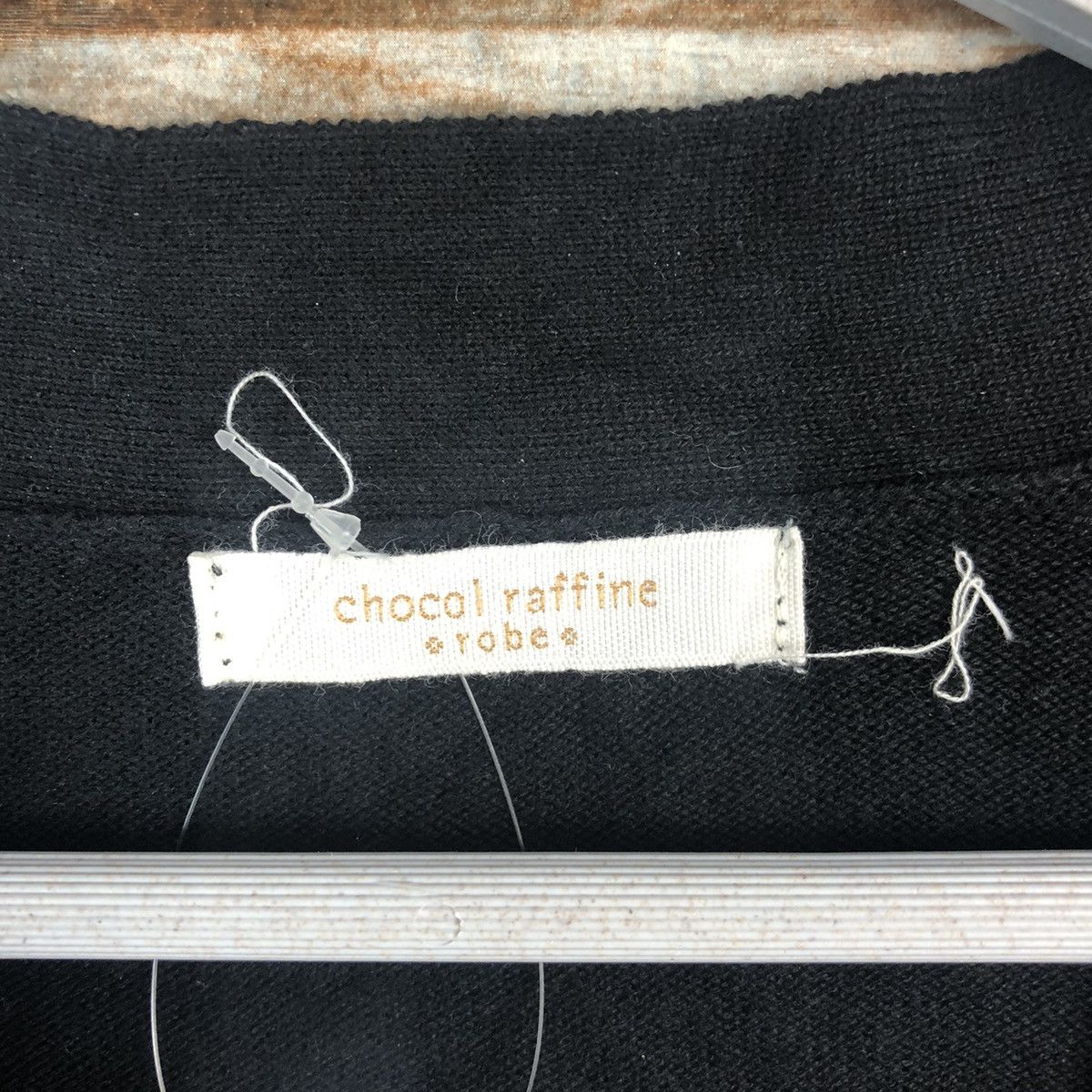 Homespun Knitwear × Japanese Brand Choco Raffine plain Black Cardigan Knitwear #A1591 Size US XL / EU 56 / 4 - 10 Thumbnail
