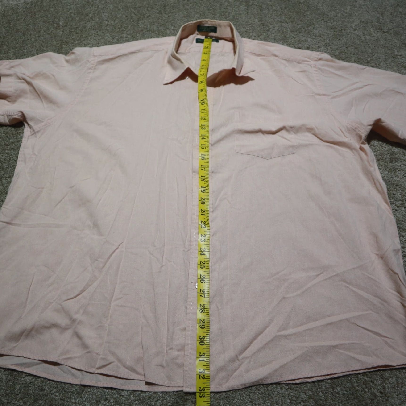 Needles Bert Pulitzer Shirt Dress Shirt Pink 19 Big & Tall Men Short Sleeve Mens Size 19 Pink Bert Pulitzer Shirt Size US XXL / EU 58 / 5 - 6 Thumbnail