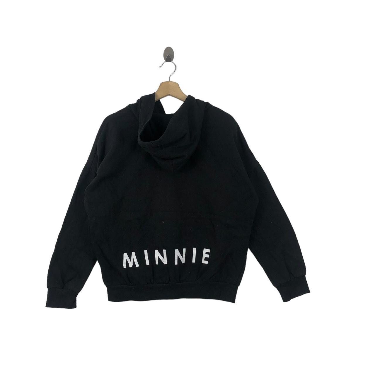 Disney DISNEY MINNIE MOUSE Ribbon Face Hoodie Sweatshirt Sweater Size L / US 10 / IT 46 - 2 Thumbnail