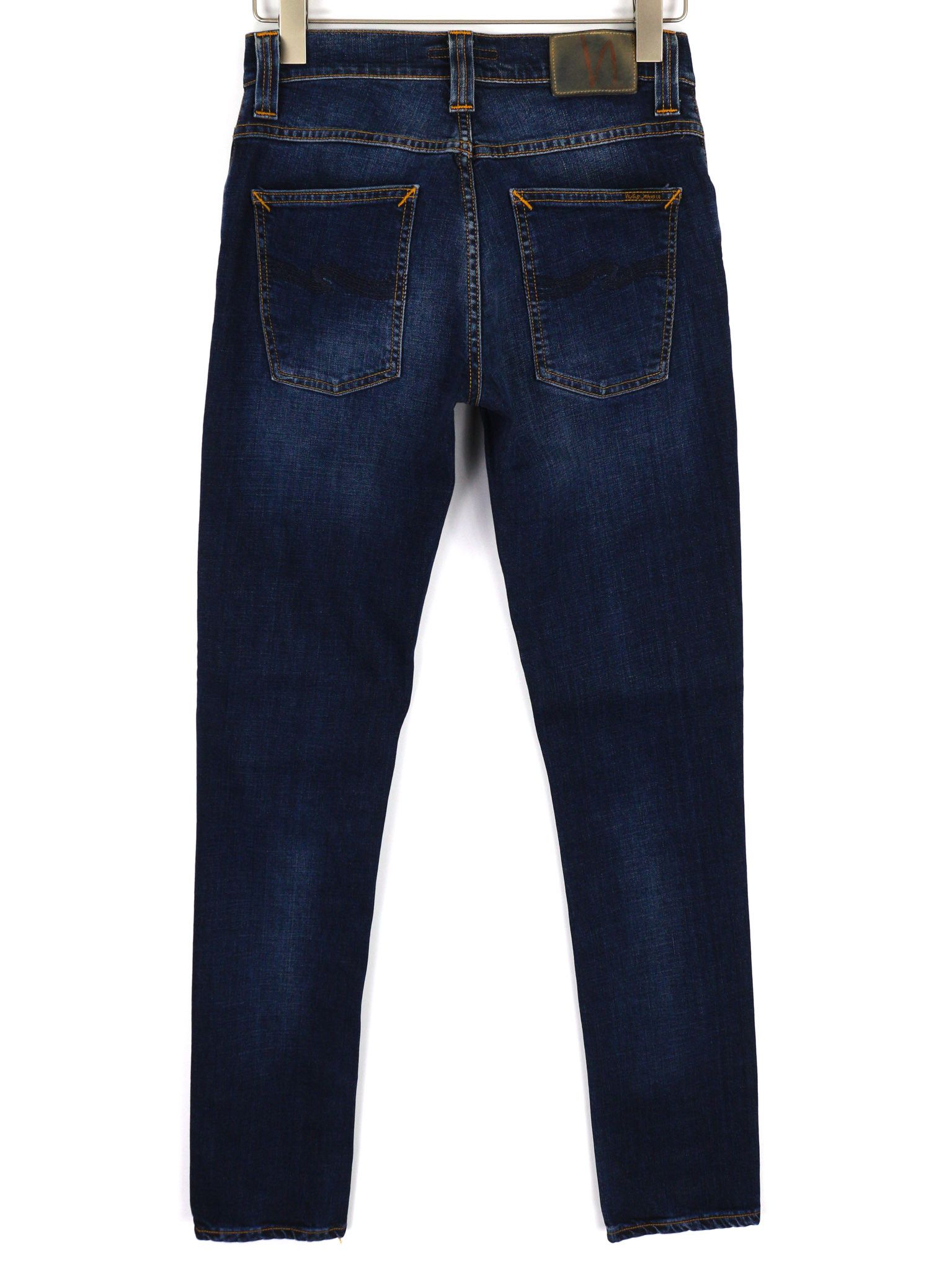 Nudie Jeans GRIM TIM W29/L32 Crosshatch Worn Organic Washed 81628 Size US 29 - 2 Thumbnail