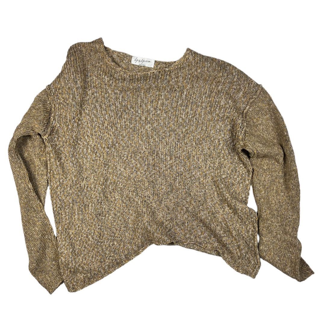 image of Yohji Yamamoto Summer Knitwear 19Ss in Brown, Men's (Size Medium)