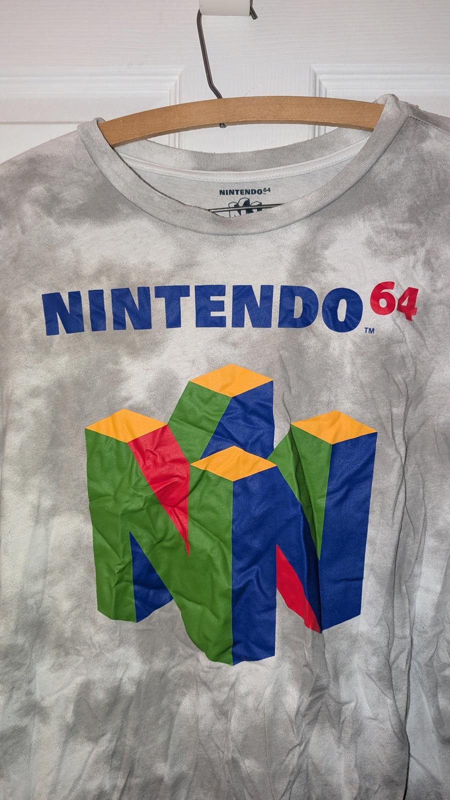 Nintendo Nintendo 64 N64 Logo Tie-Dye T-Shirt 2XL Official Gaming2019 Size US XXL / EU 58 / 5 - 2 Thumbnail