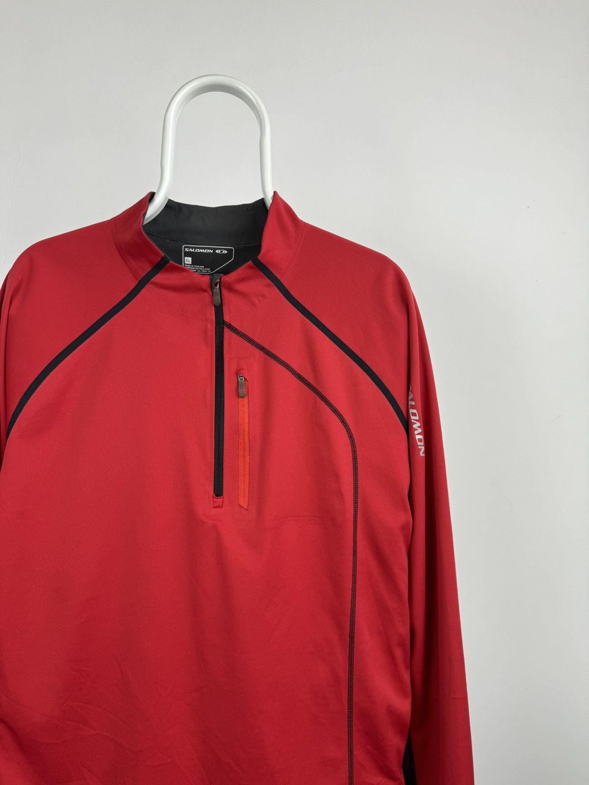 Salomon Vintage Salomon Running Gorpcore Style Windbreaker Zip Size US XL / EU 56 / 4 - 2 Thumbnail