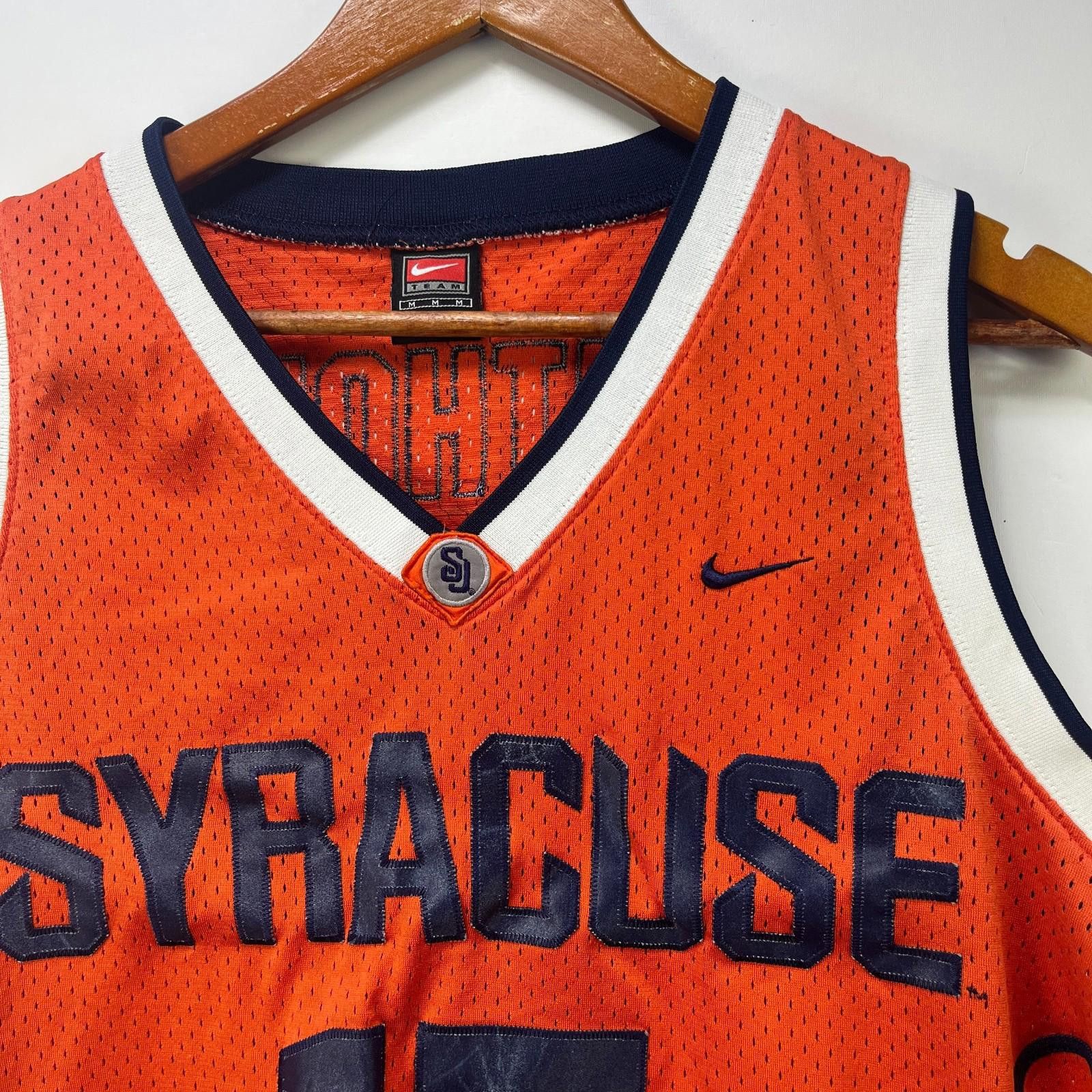 Nike Vintage Syracuse Orangemen Carmelo Anthony 15 Jersey M Size ONE SIZE - 3 Thumbnail