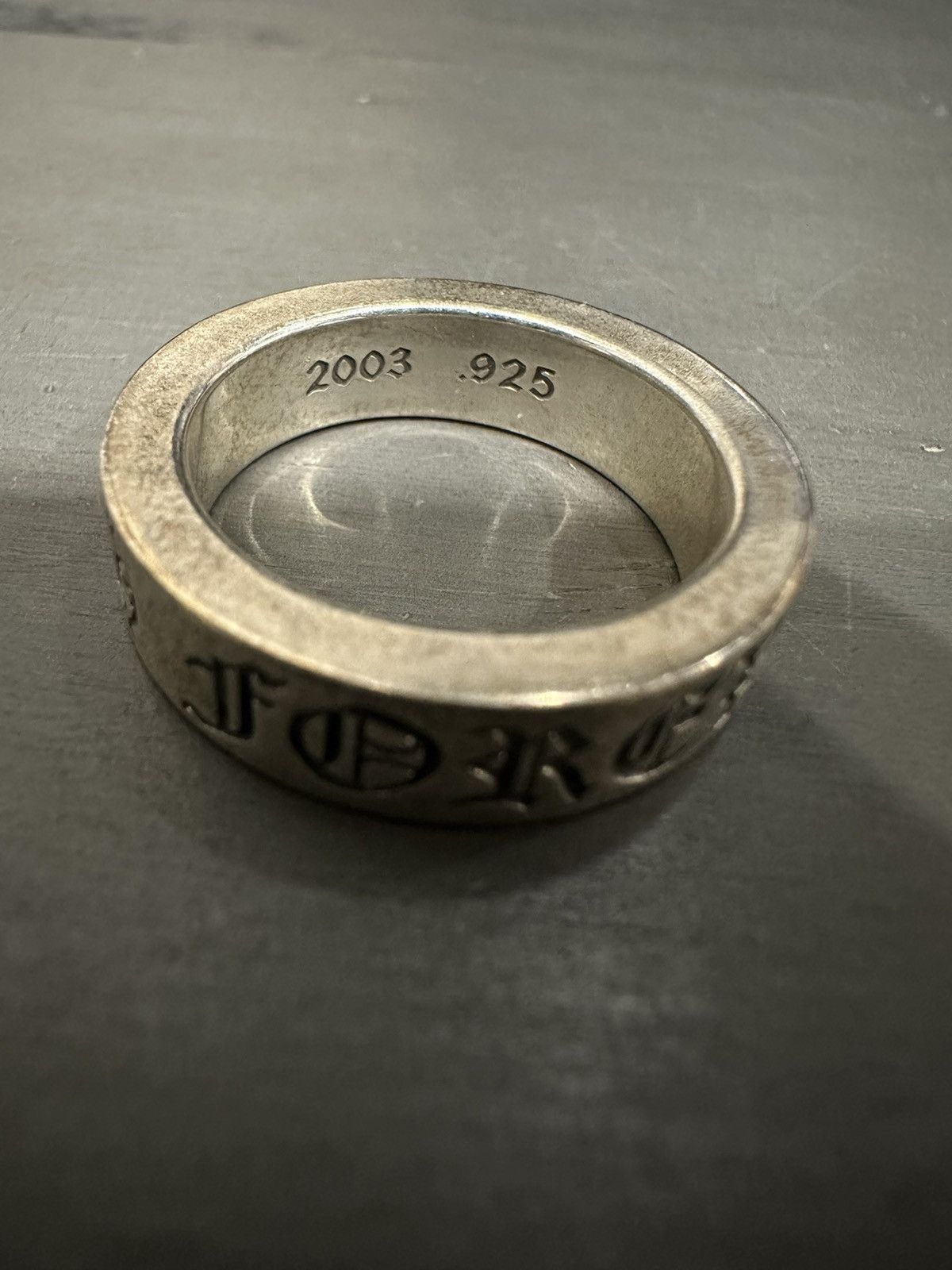 Chrome Hearts Chrome Hearts “FOREVER” Ring Size ONE SIZE - 6 Thumbnail