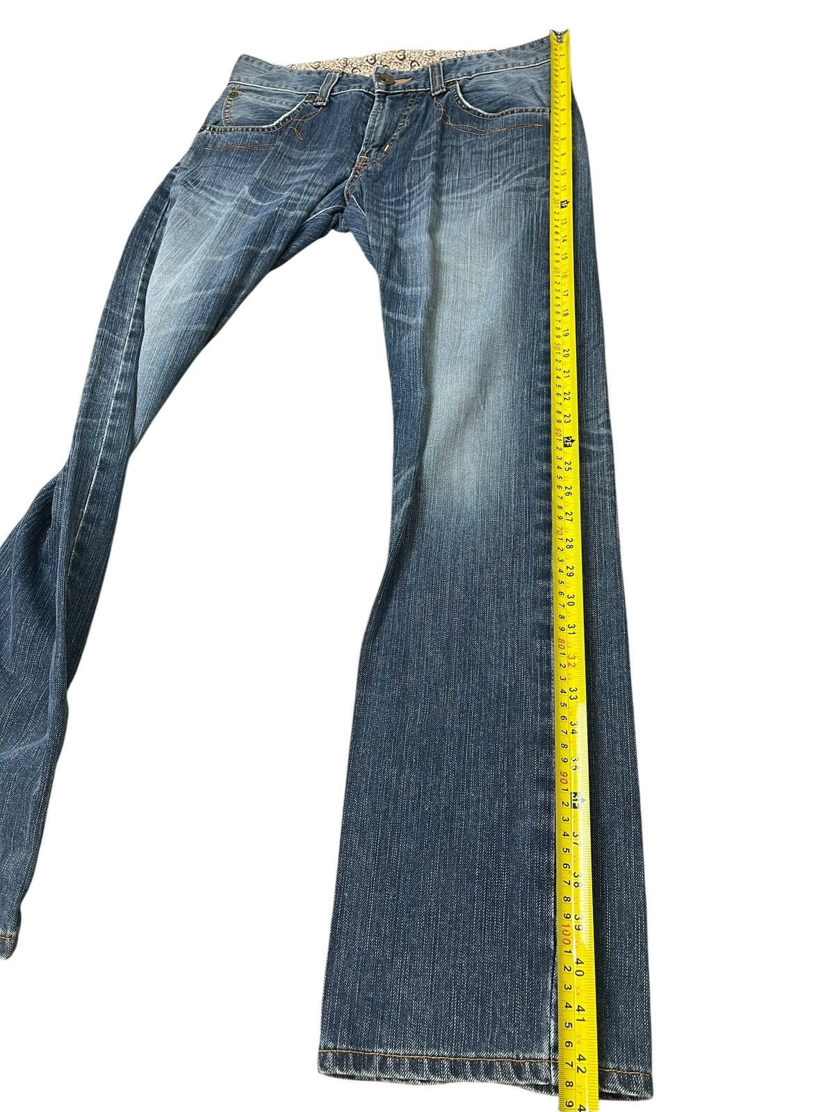 Edwin Vintage Edwin 503 Blue Trip Straight Cut Size US 30 / EU 46 - 5 Thumbnail