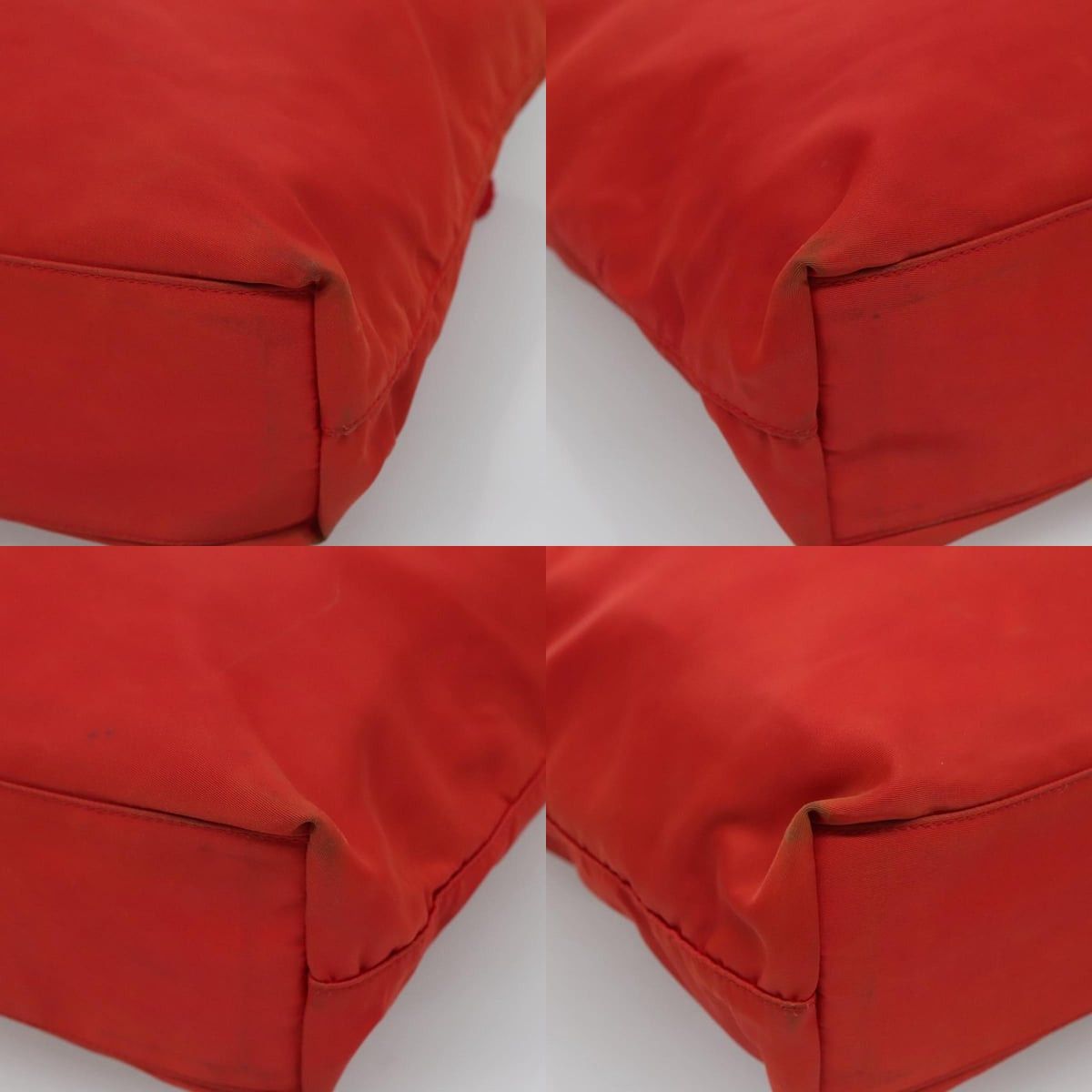 Prada PRADA Tote Bag Nylon Red Size ONE SIZE - 10 Thumbnail