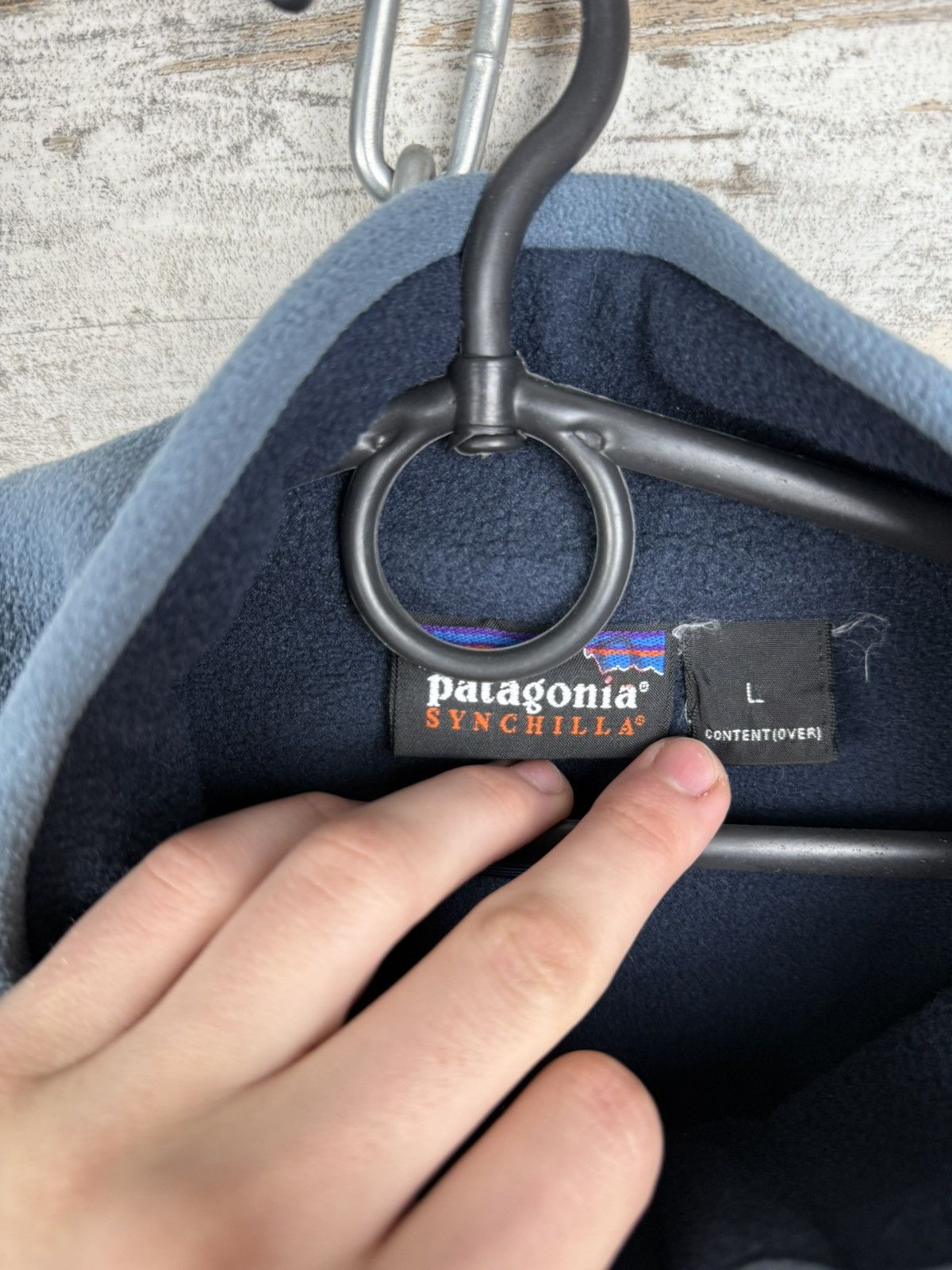 Patagonia Vintage Patagonia Synchilla Fleece Pullover Blue Size L Size US L / EU 52-54 / 3 - 13 Thumbnail