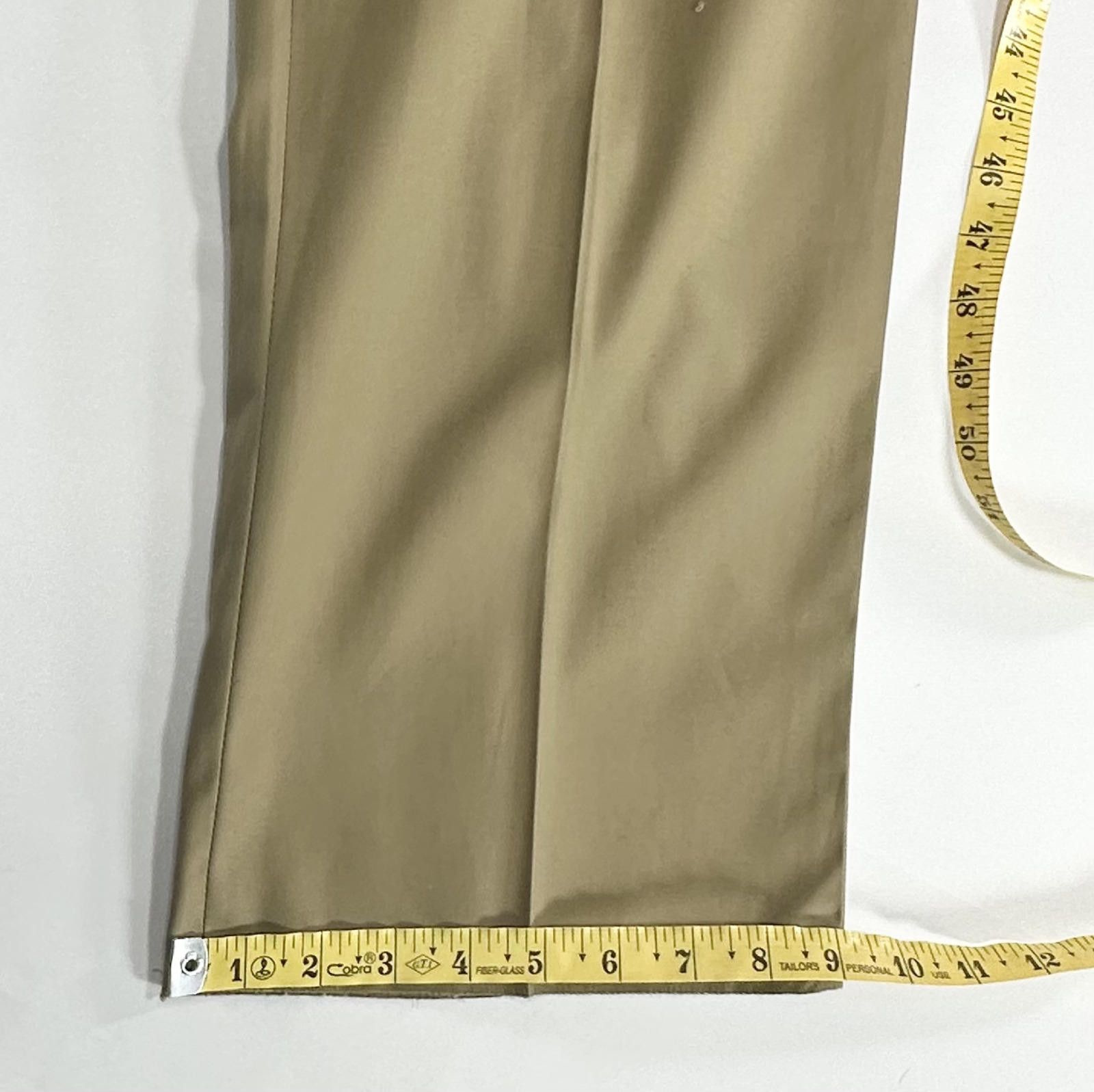 Other Royal Khaki Unhemmed Straight Leg Chinos Brown Mens 40/37 Size US 40 / EU 56 - 9 Thumbnail