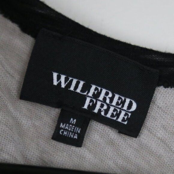 Aritzia Aritzia Wilfred Free Grey Racerback Black Trim Grey Tank Top Size M / US 6-8 / IT 42-44 - 4 Thumbnail