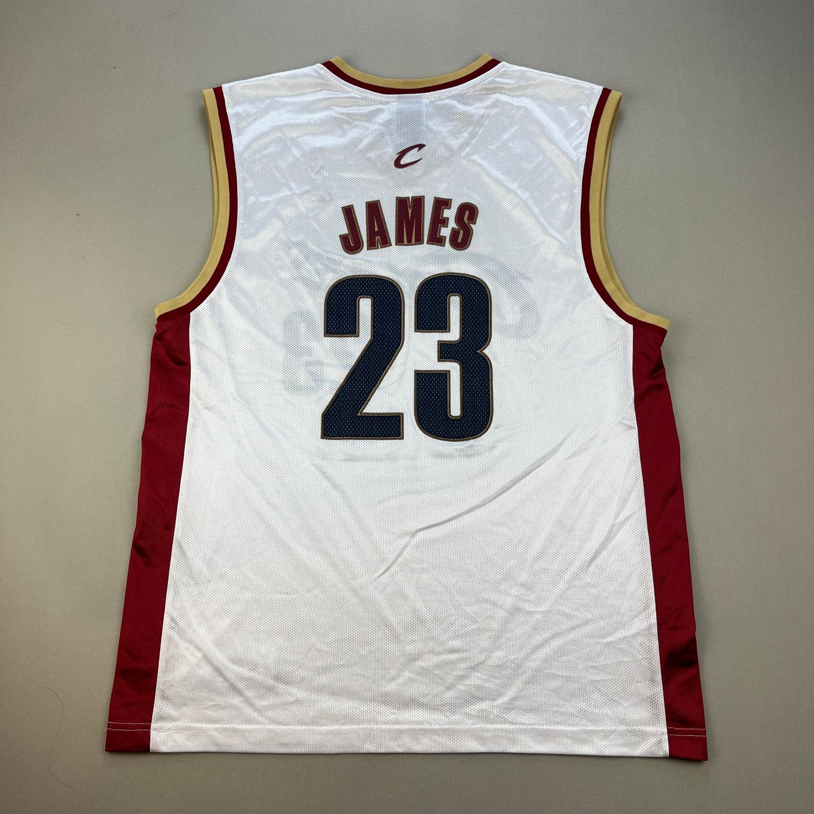 NBA × Reebok Cleveland Cavaliers LeBron James Jersey Large White NBA Size US L / EU 52-54 / 3 - 4 Thumbnail