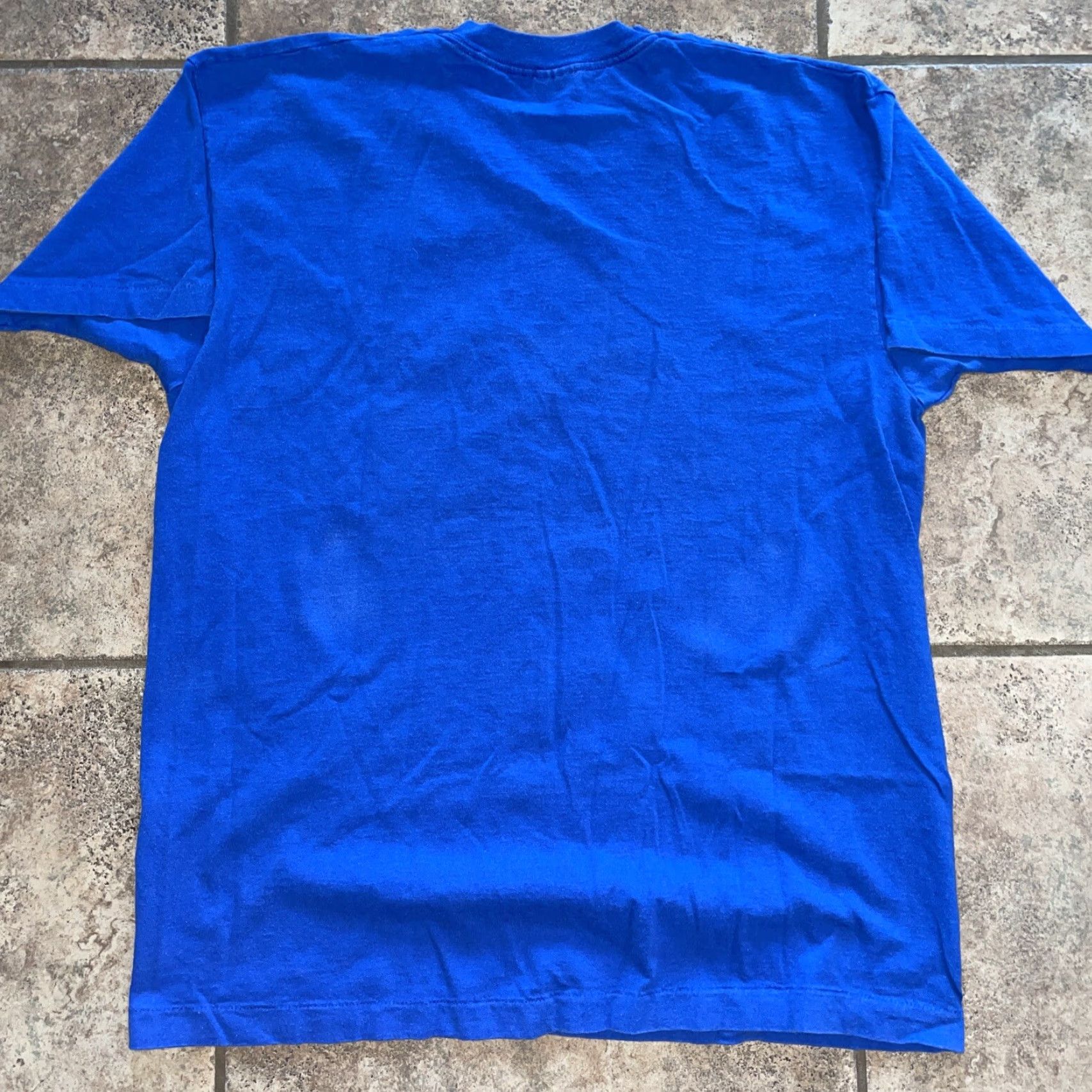 Vintage VINTAGE B.V.D Blue POCKET T-shirt Mens XL USA Size US XL / EU 56 / 4 - 4 Thumbnail