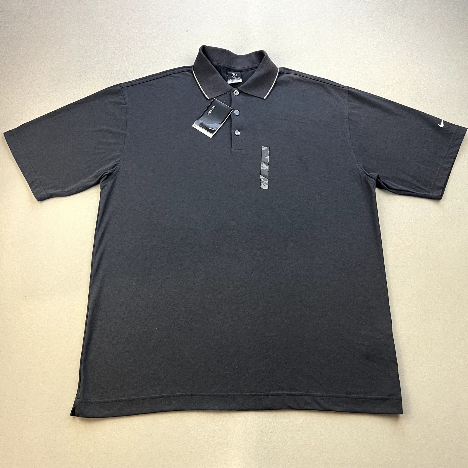 Nike × Supreme Nike Supreme Jacquard Polo Shirt Black | Grailed