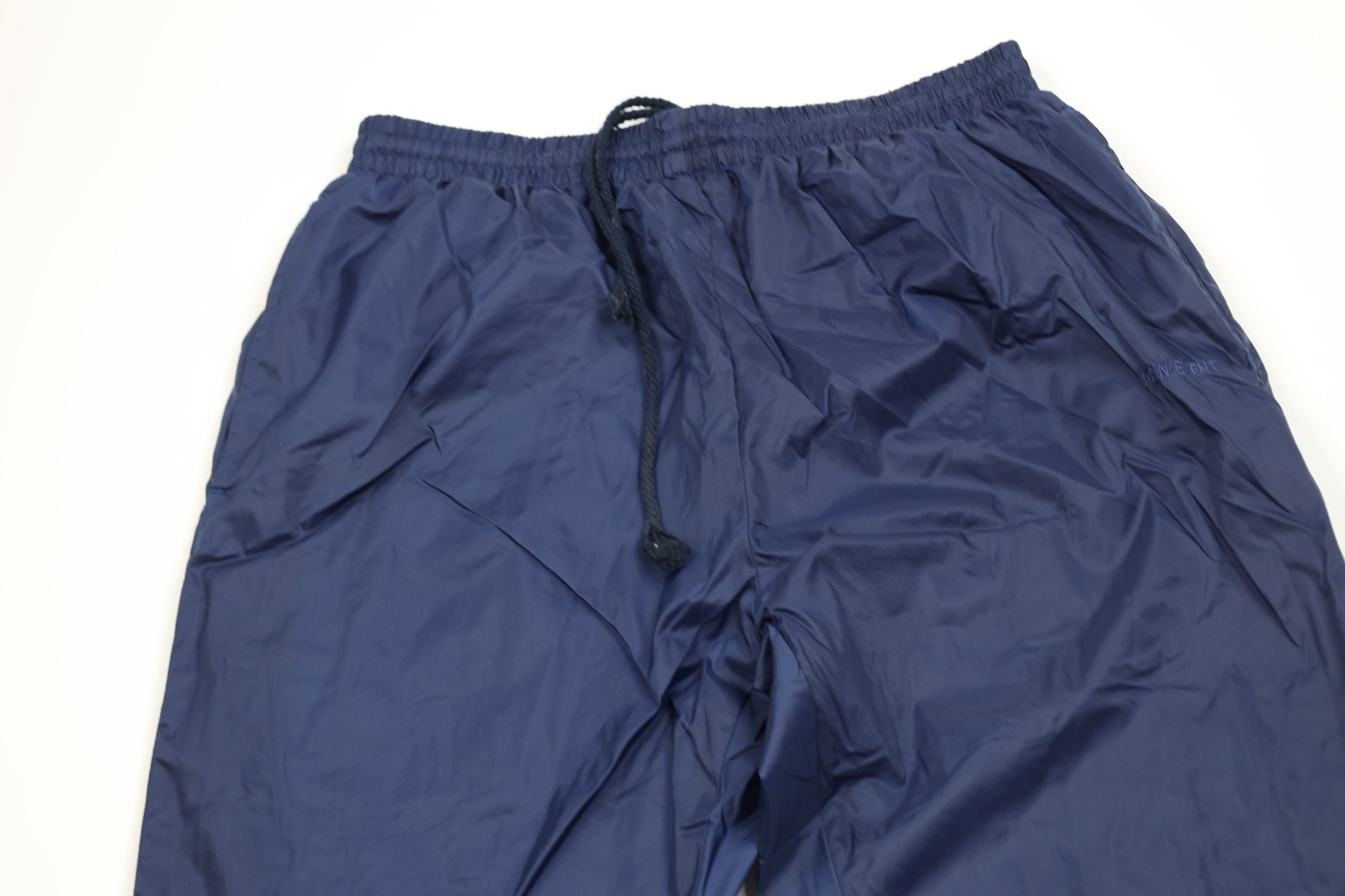 Vintage Vintage 90s Streetwear Lined Windbreaker Joggers Pants Blue Size US 34 / EU 50 - 2 Thumbnail