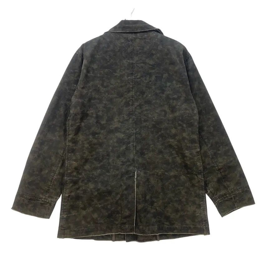 Woolrich Woolen Mills Vtg Woolrich Camouflage Distressed Double Breasted Jacket Size US M / EU 48-50 / 2 - 3 Thumbnail