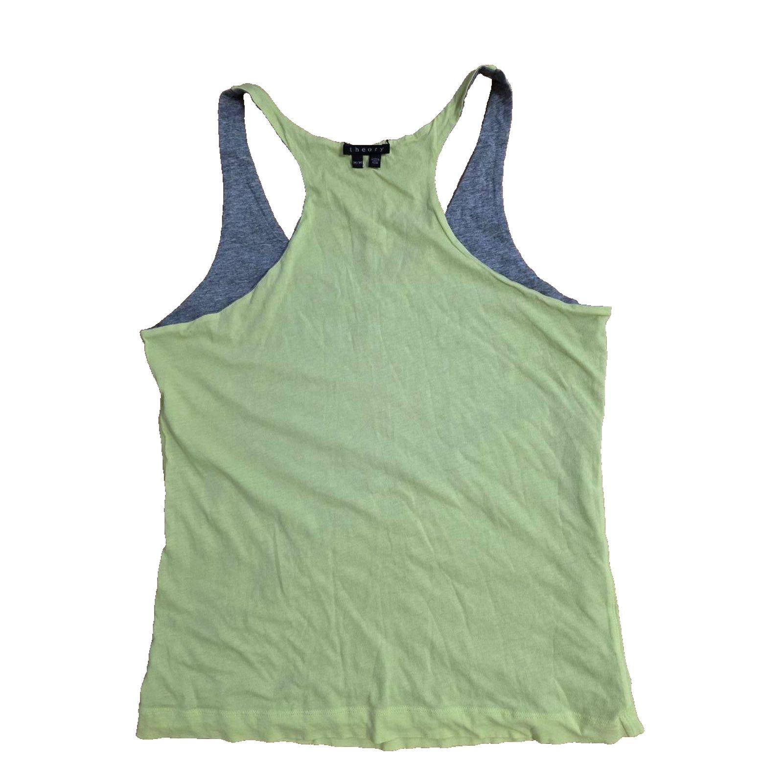 Theory Theory tank top Grey/yellow size Medium A001282 Size M / US 6-8 / IT 42-44 - 3 Thumbnail