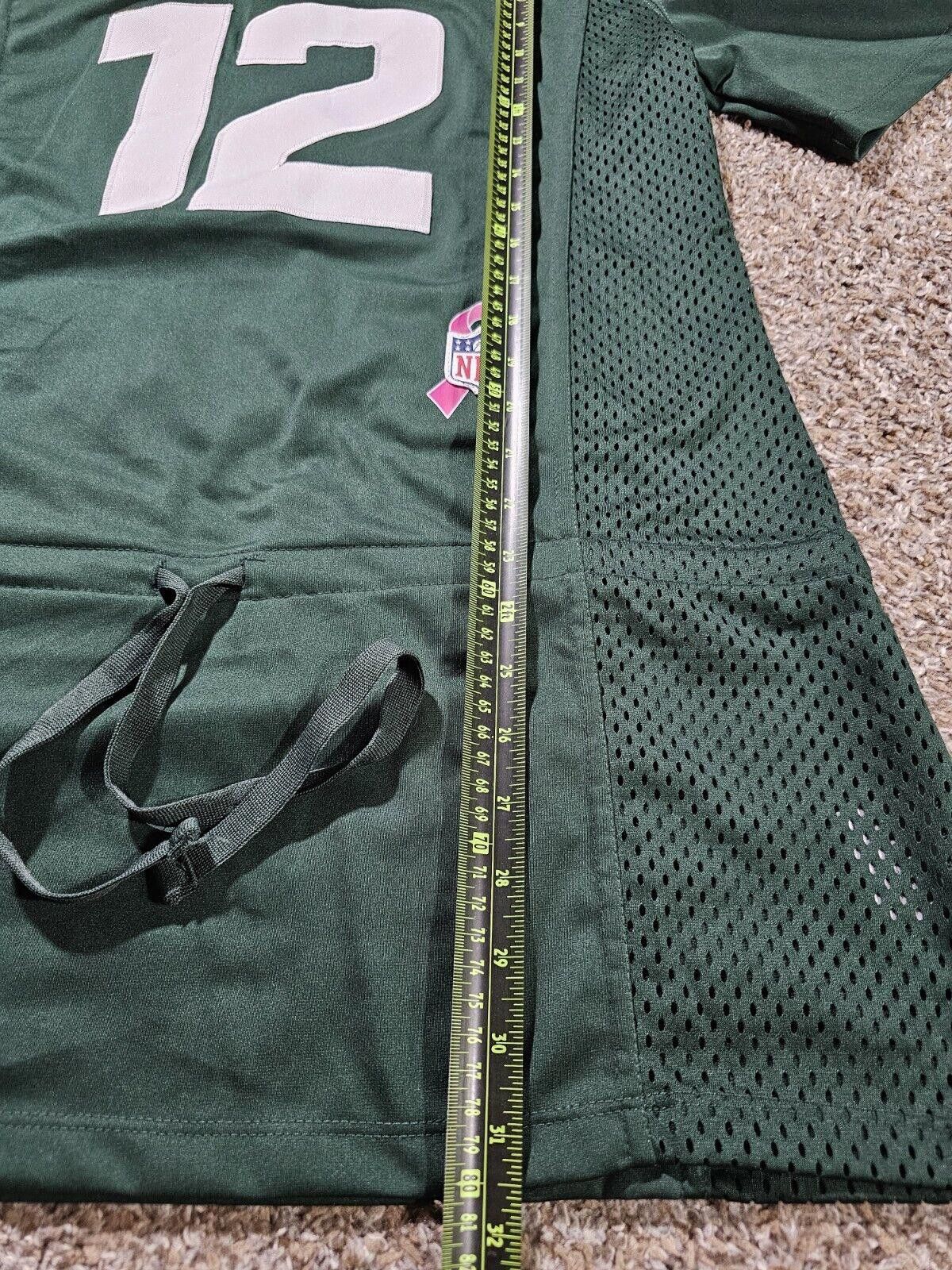 Nike Aaron Rodgers 12 Nike womens drawstring Maternity jersey LG Size ONE SIZE - 5 Thumbnail