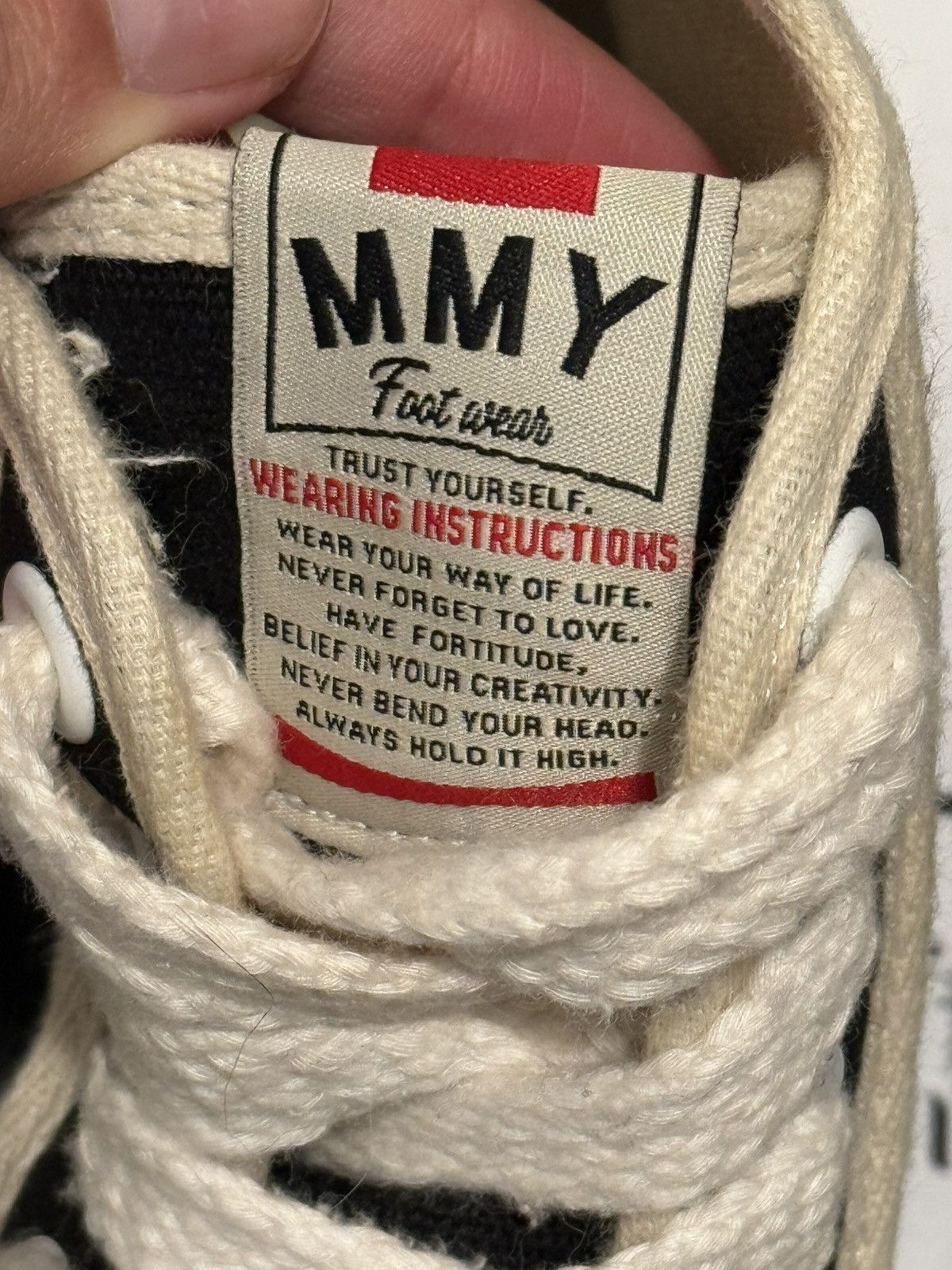 Maison MIHARA YASUHIRO Maison MIHARA YASUHIRO Canvas High Top Sneaker Size US 8 / EU 41 - 7 Thumbnail