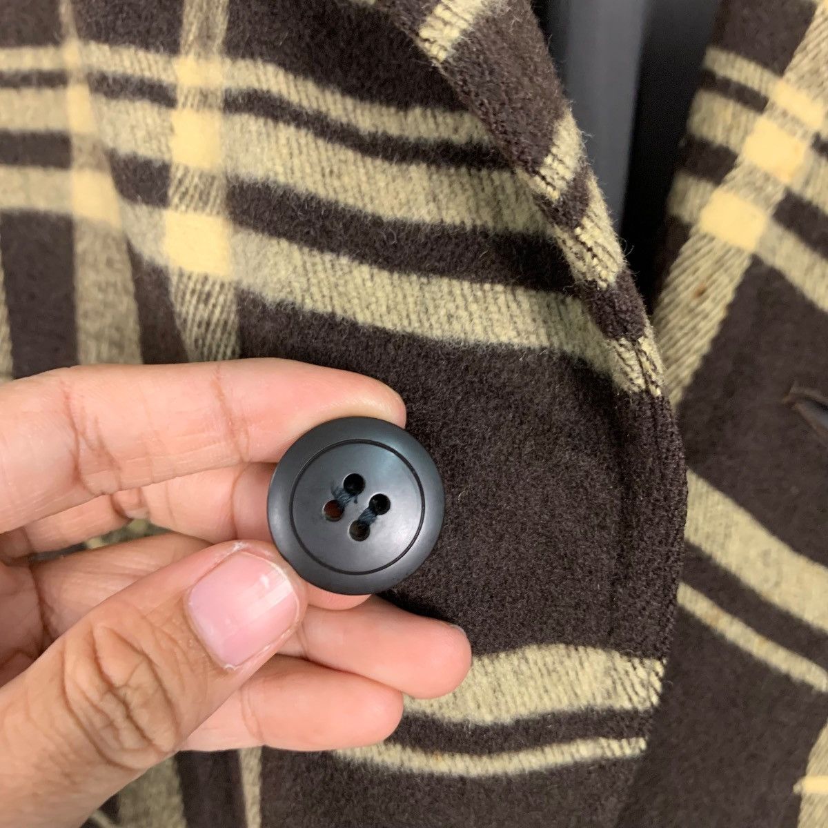 Japanese Brand Vintage PASHU SHIN HOSOKAWA Checked Flannel Jacket 2918-C132 Size US M / EU 48-50 / 2 - 14 Thumbnail