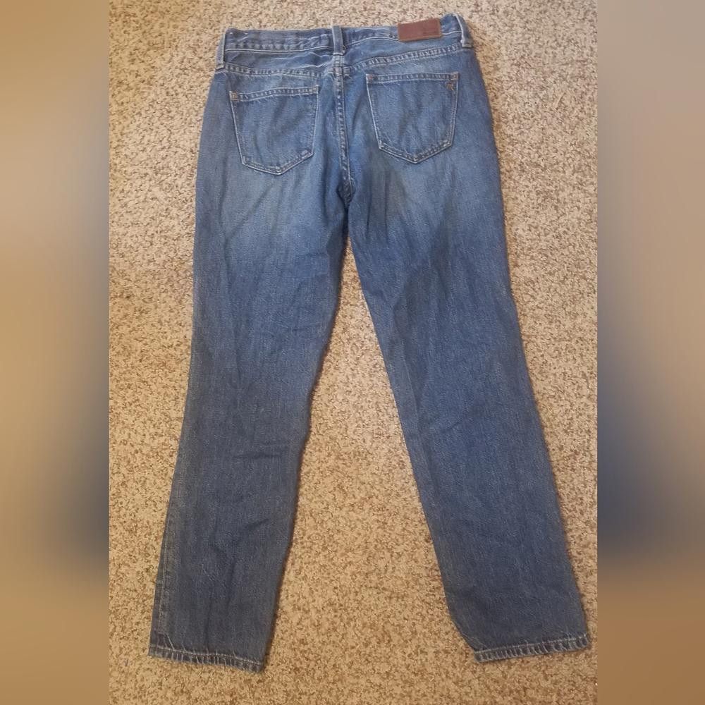 Madewell Madewell Blue Distressed Women's Jeans Size 26 Size 26" / US 2 / IT 38 - 3 Thumbnail