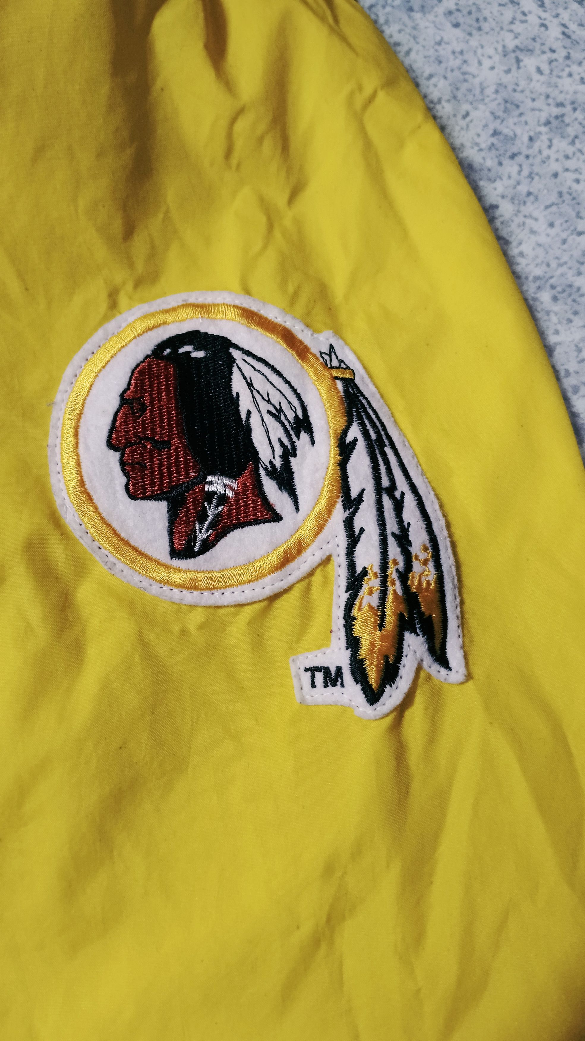 NFL × Starter Vtg Starter NFL Washington Redskins Halfzipper Windbreaker Size US L / EU 52-54 / 3 - 7 Thumbnail