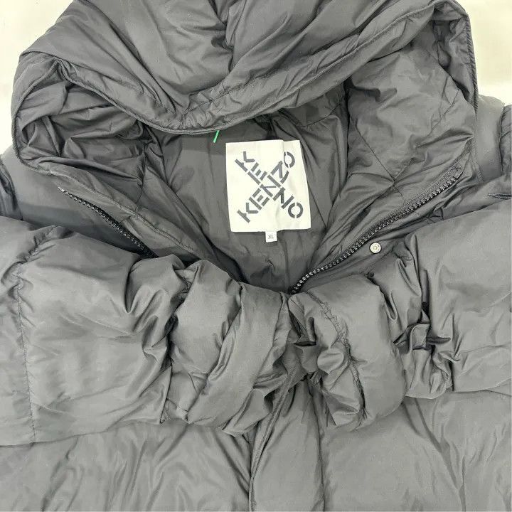 Kenzo KENZO Hooded Zip-Up Down Jacket for Men -2507 Size US XL / EU 56 / 4 - 4 Thumbnail