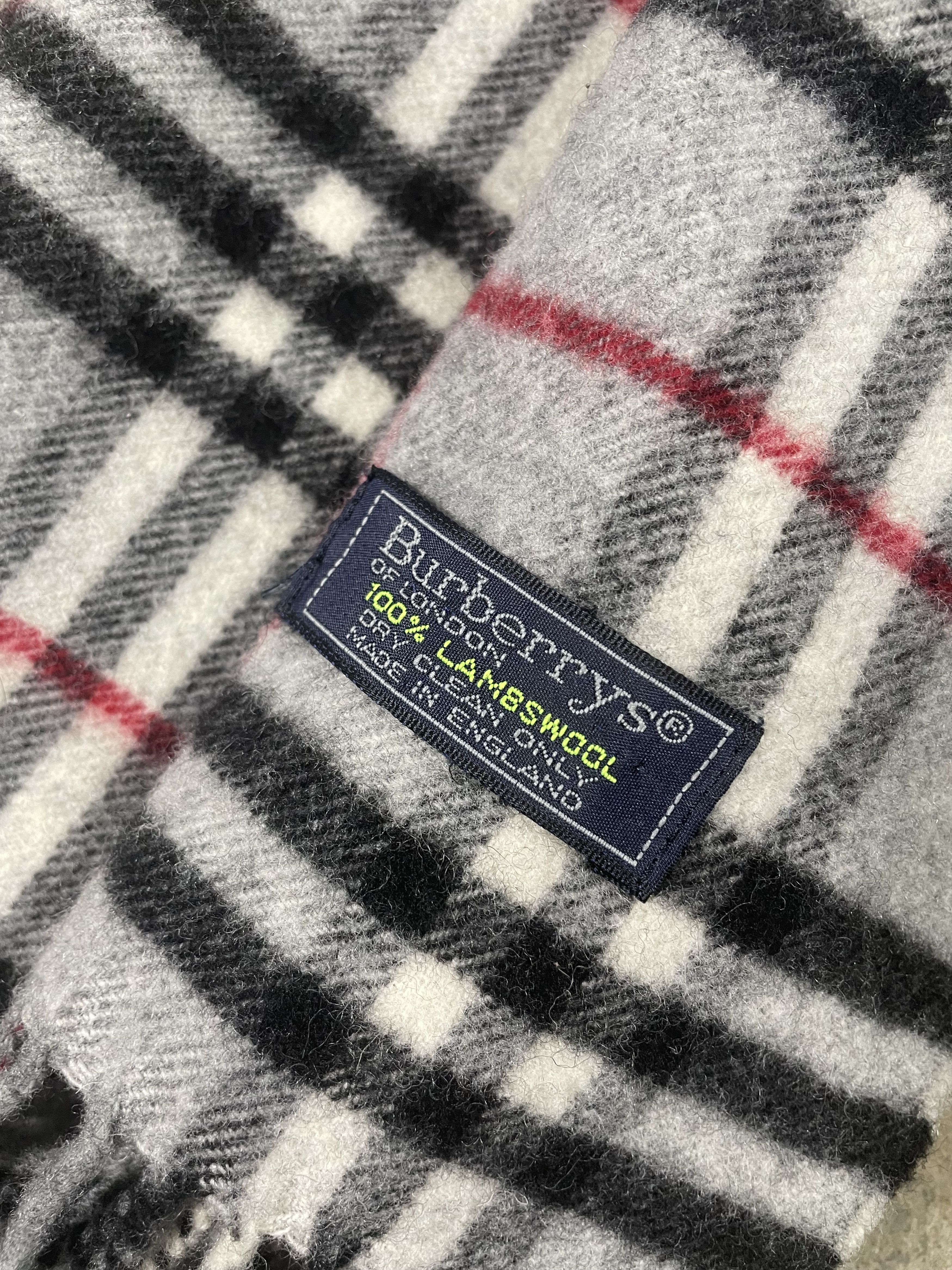 Burberry Burberry Lambwool Scarf Size ONE SIZE - 6 Thumbnail