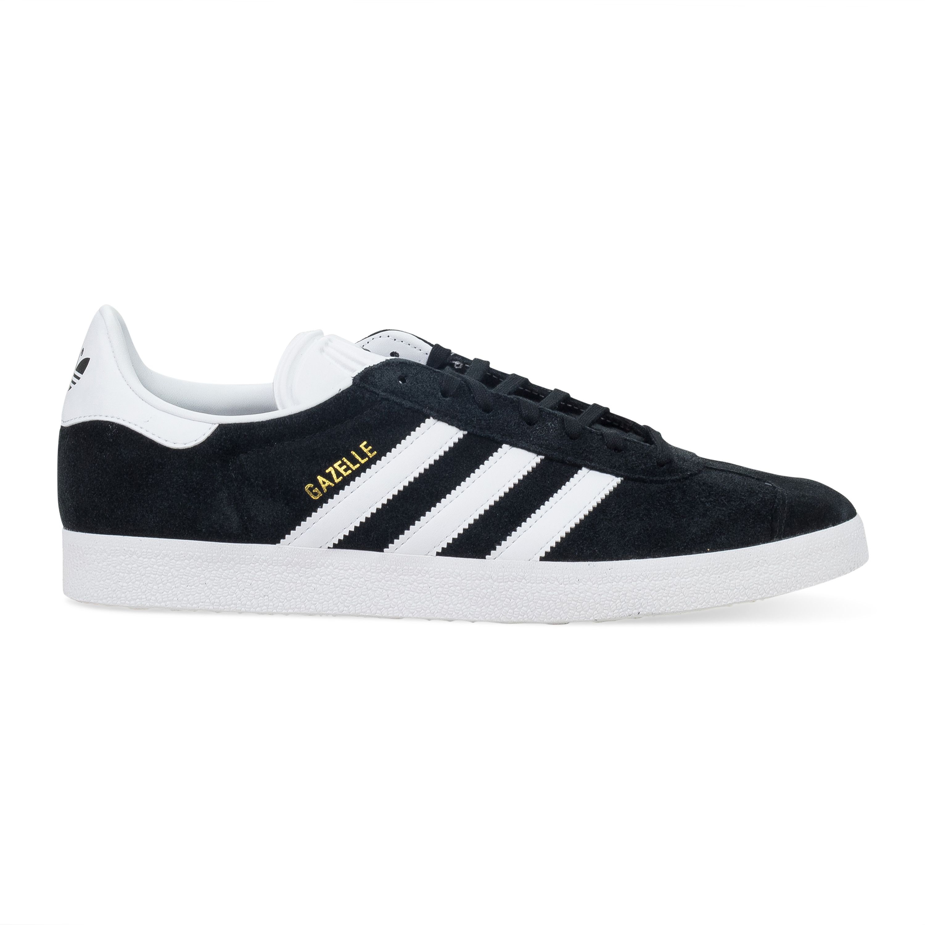 Adidas BLACK/WHITE/GOLD GAZELLE SNEAKERS SIZE 10.5