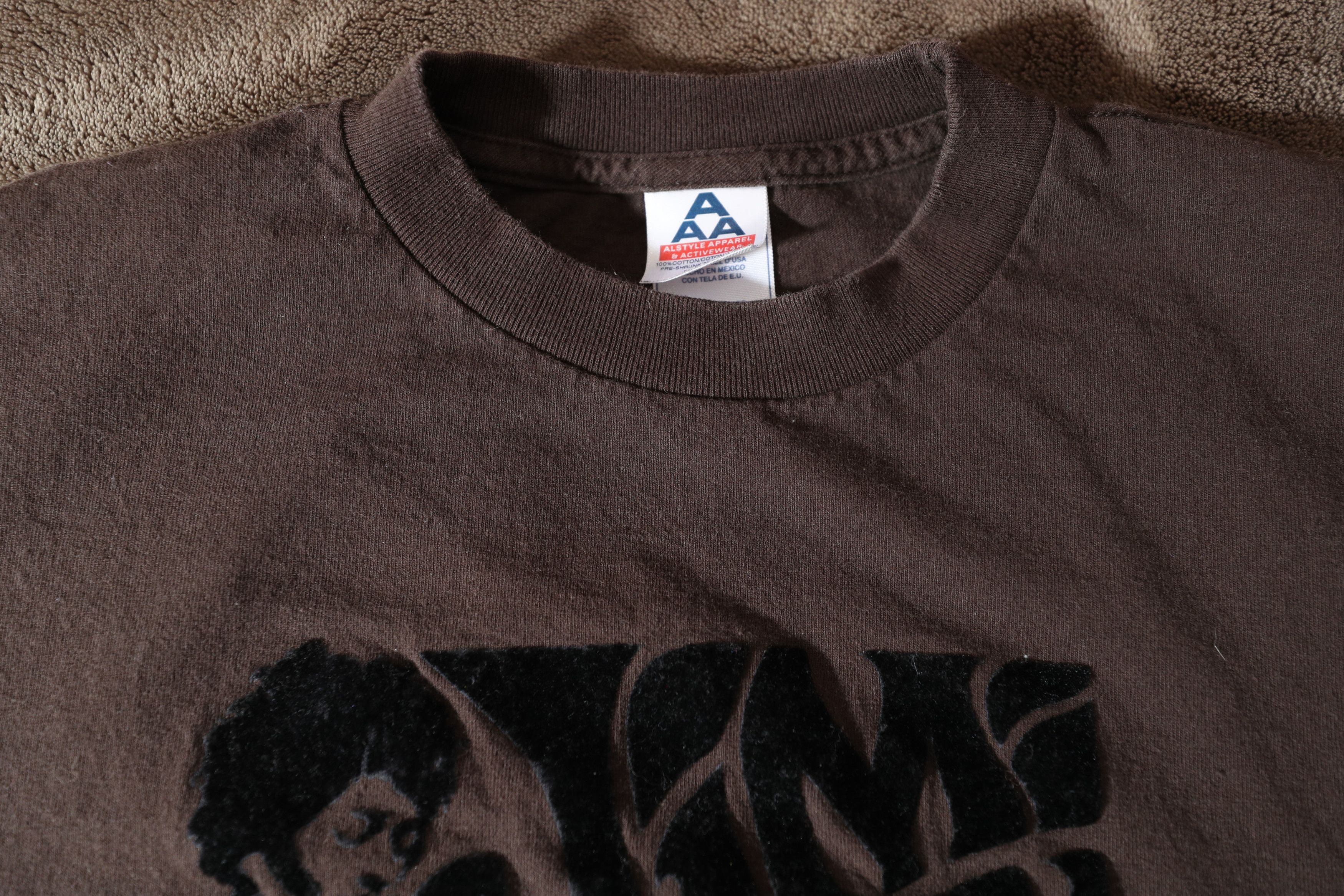 Jimi Hendrix Jimmi Hendrix Experience One Night Only 1968 Felt Tee (M) Size US M / EU 48-50 / 2 - 9 Thumbnail