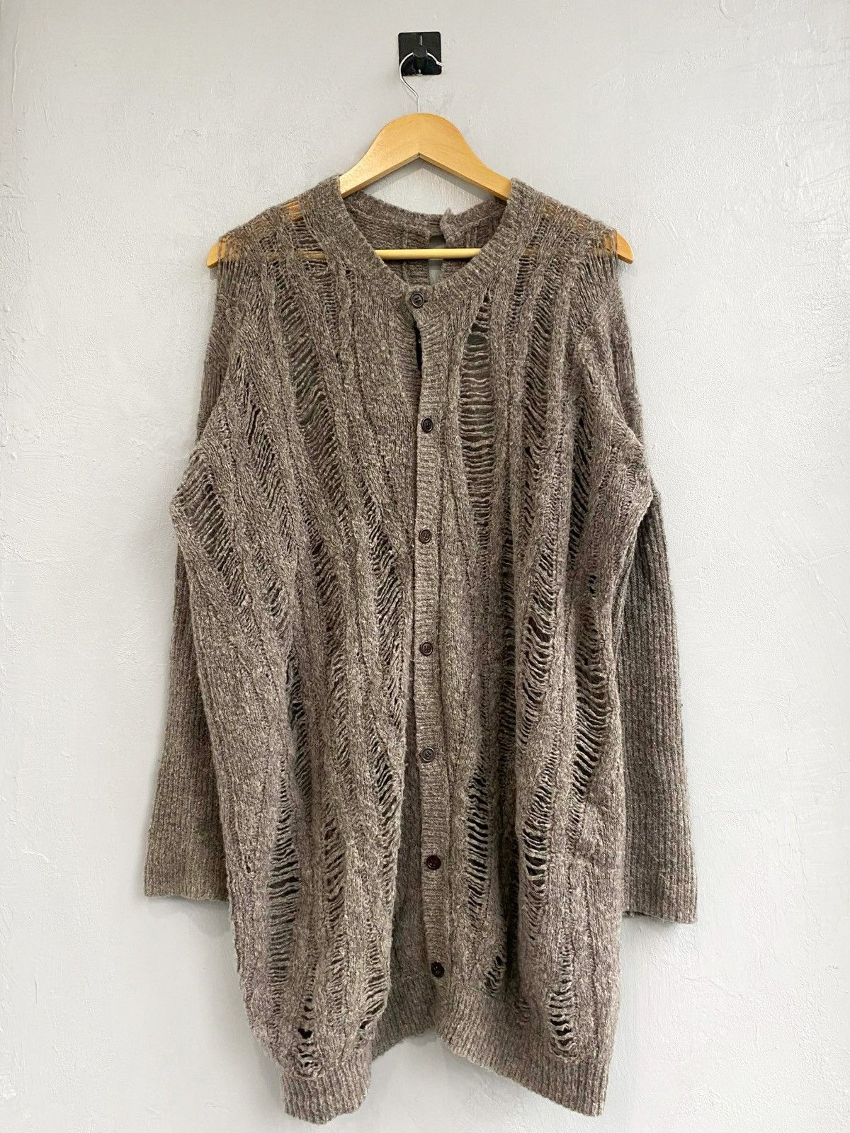 Y’s Distressed Cardigan