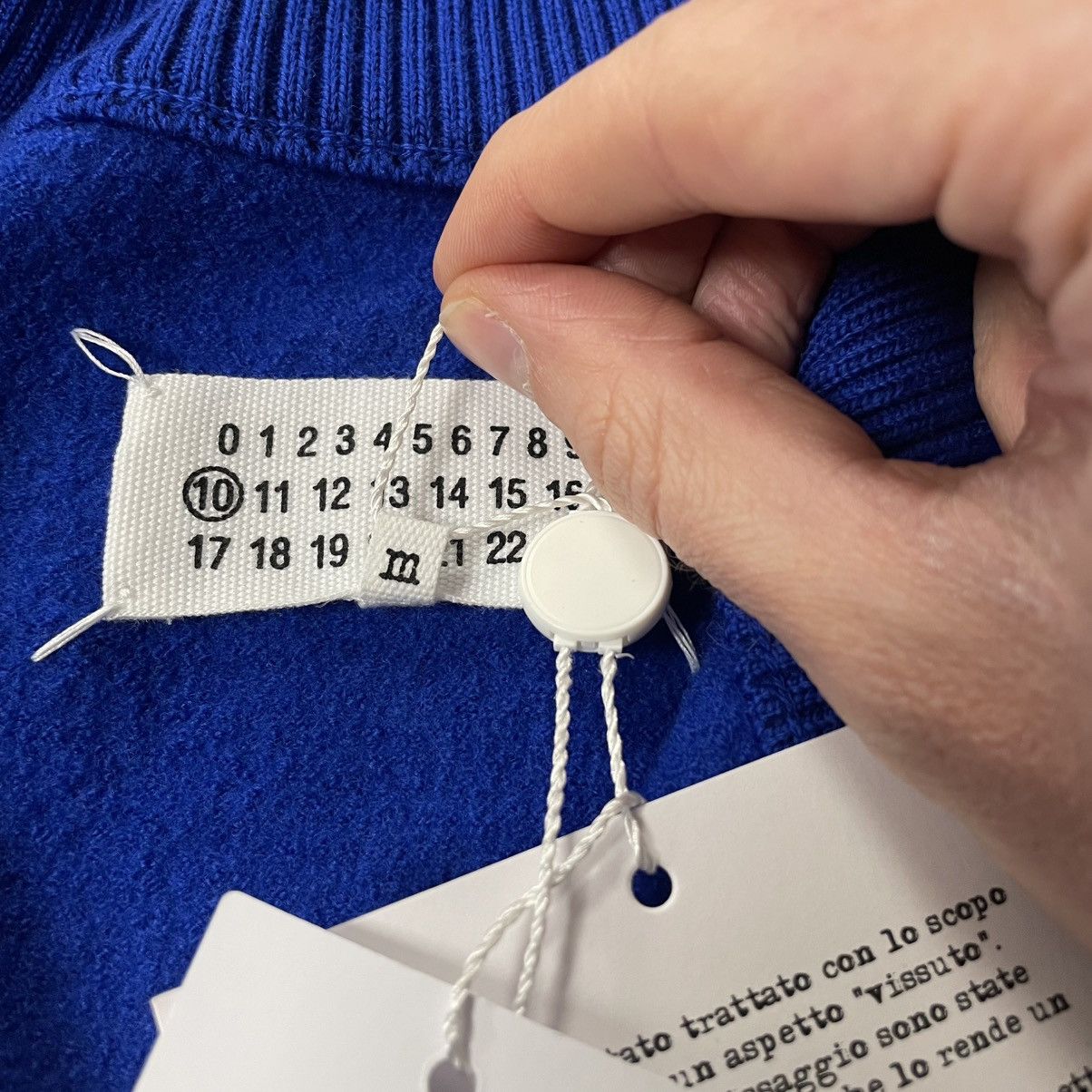 Maison Margiela A/W 21 Brushed Wool ‘Quarter Zip’ Sweater Size US M / EU 48-50 / 2 - 5 Thumbnail