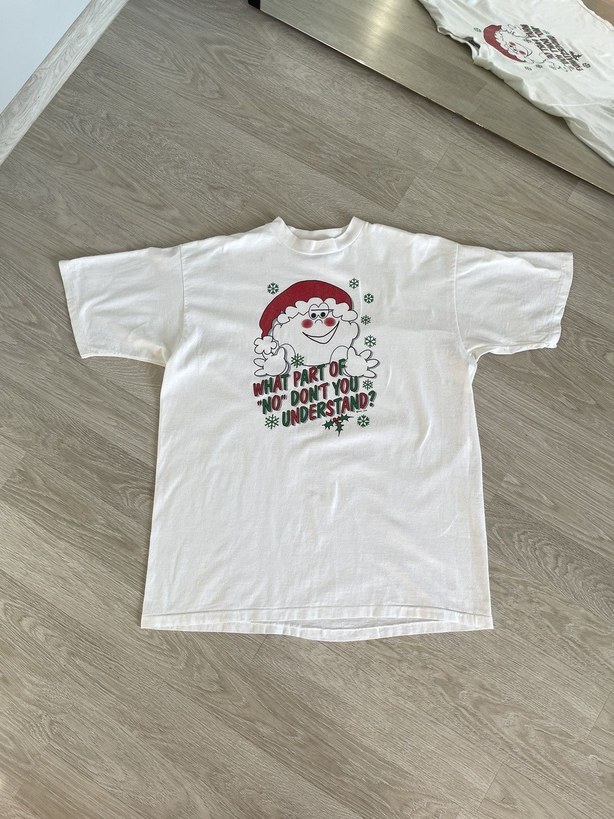 All Sport 'What Part Of 'NO' Don't You Understand?' 90s Graphic Tee Size US XL / EU 56 / 4 - 2 Thumbnail