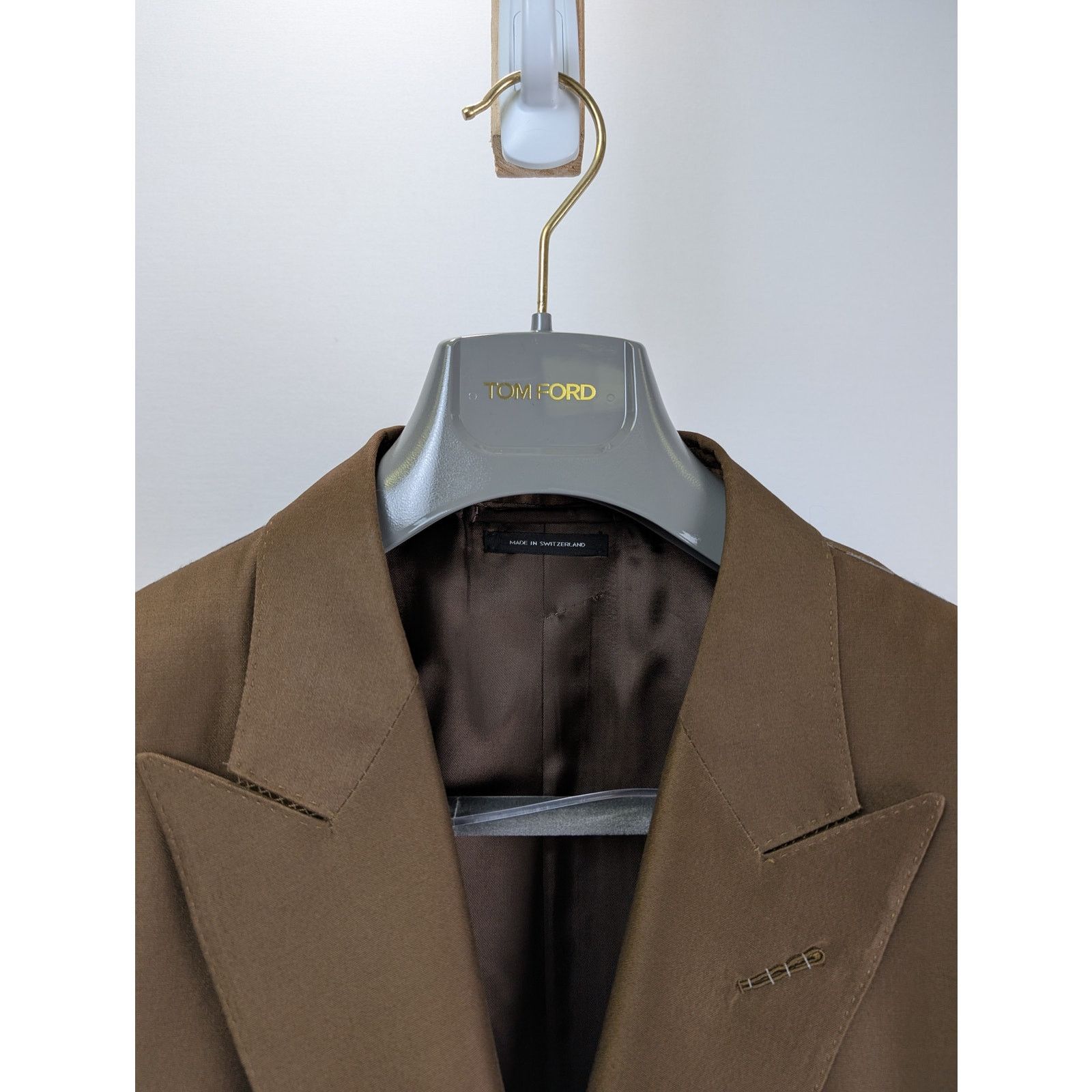 Tom Ford o1rshd1 Men's Suits Blazer Pants in Brown Size US L / EU 52-54 / 3 - 6 Thumbnail