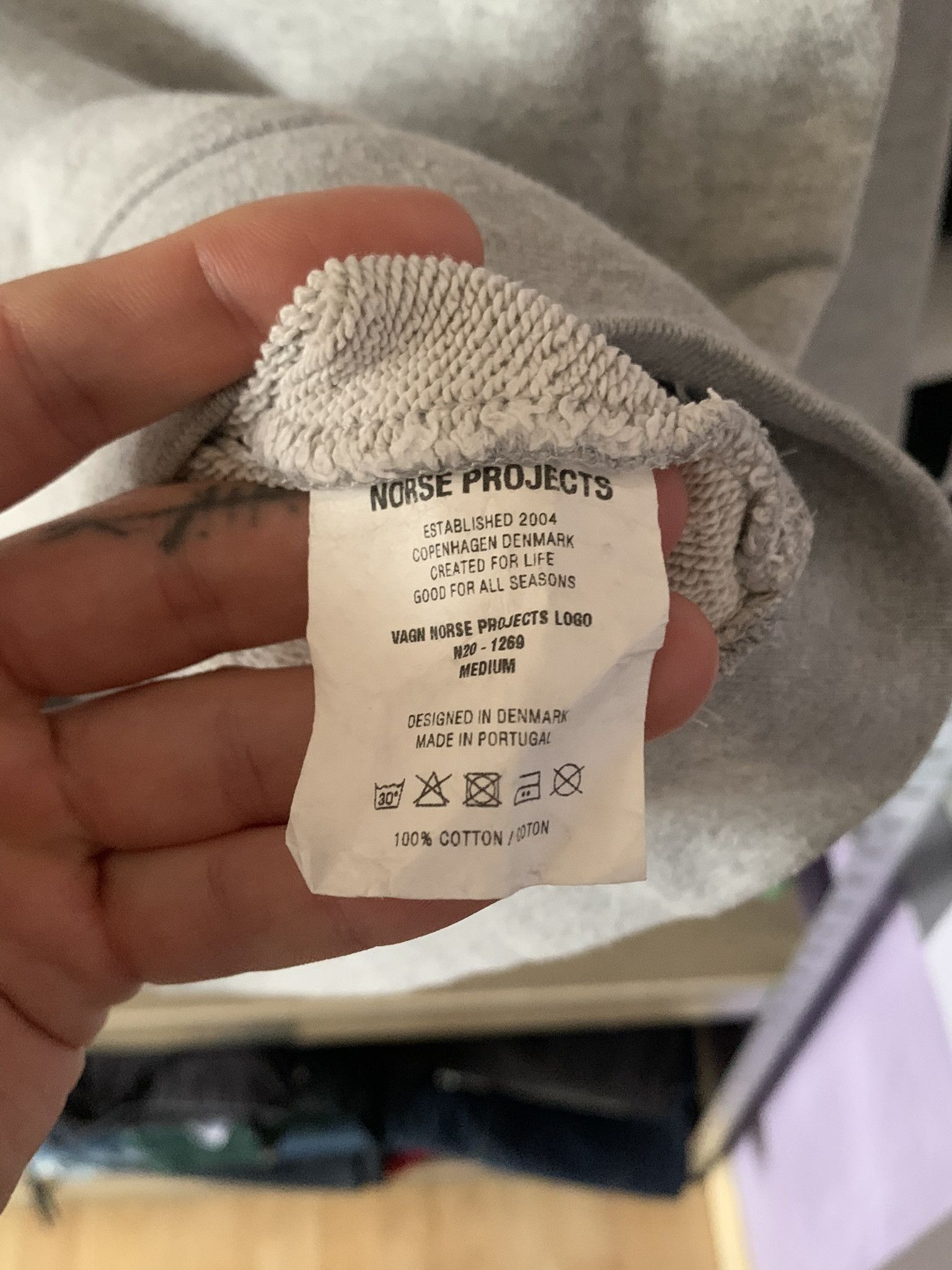 Norse Projects Norse Projects Grey Sweatshirt Size: M Size US M / EU 48-50 / 2 - 6 Thumbnail