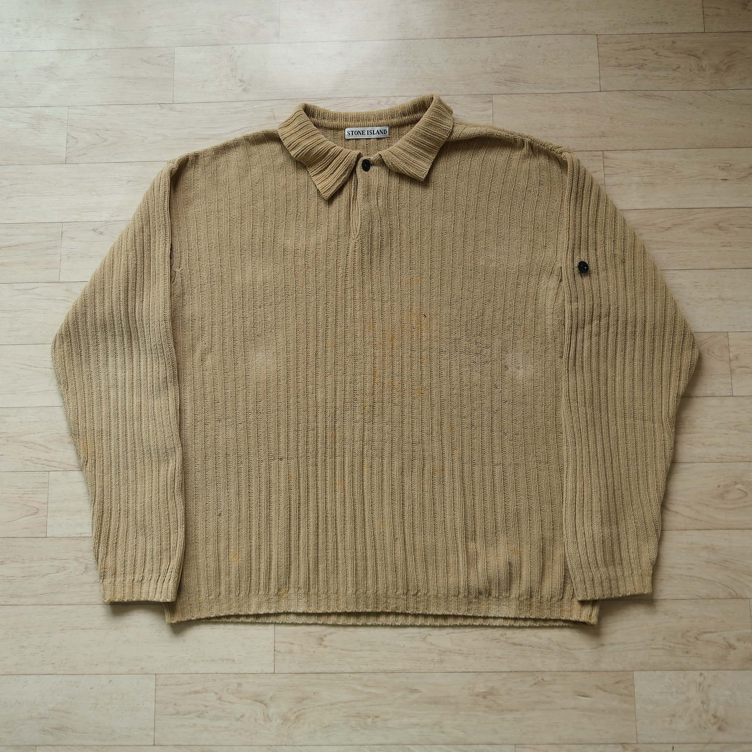 Stone Island Vintage 90s OG Stone Island Sweater Size US M / EU 48-50 / 2 - 1 Thumbnail
