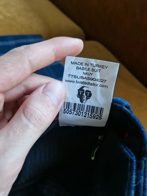 Other Twistet Tailor Wool Suit 38r 32r Size 38R - 10 Thumbnail