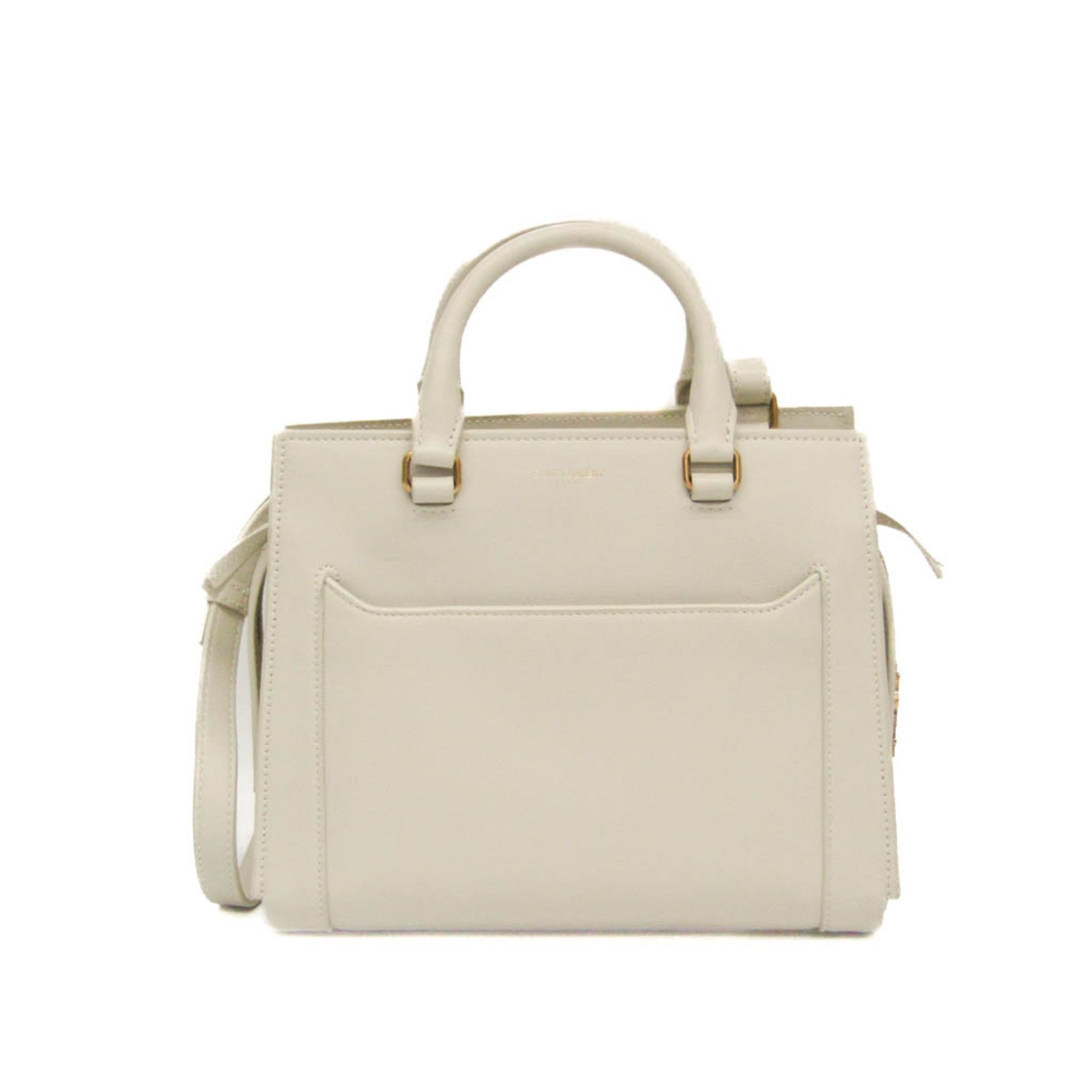 Saint Laurent Paris Saint Laurent Eastside Small 554116 Women's Leather Handbag,Shoulder Bag White Size ONE SIZE - 1 Thumbnail