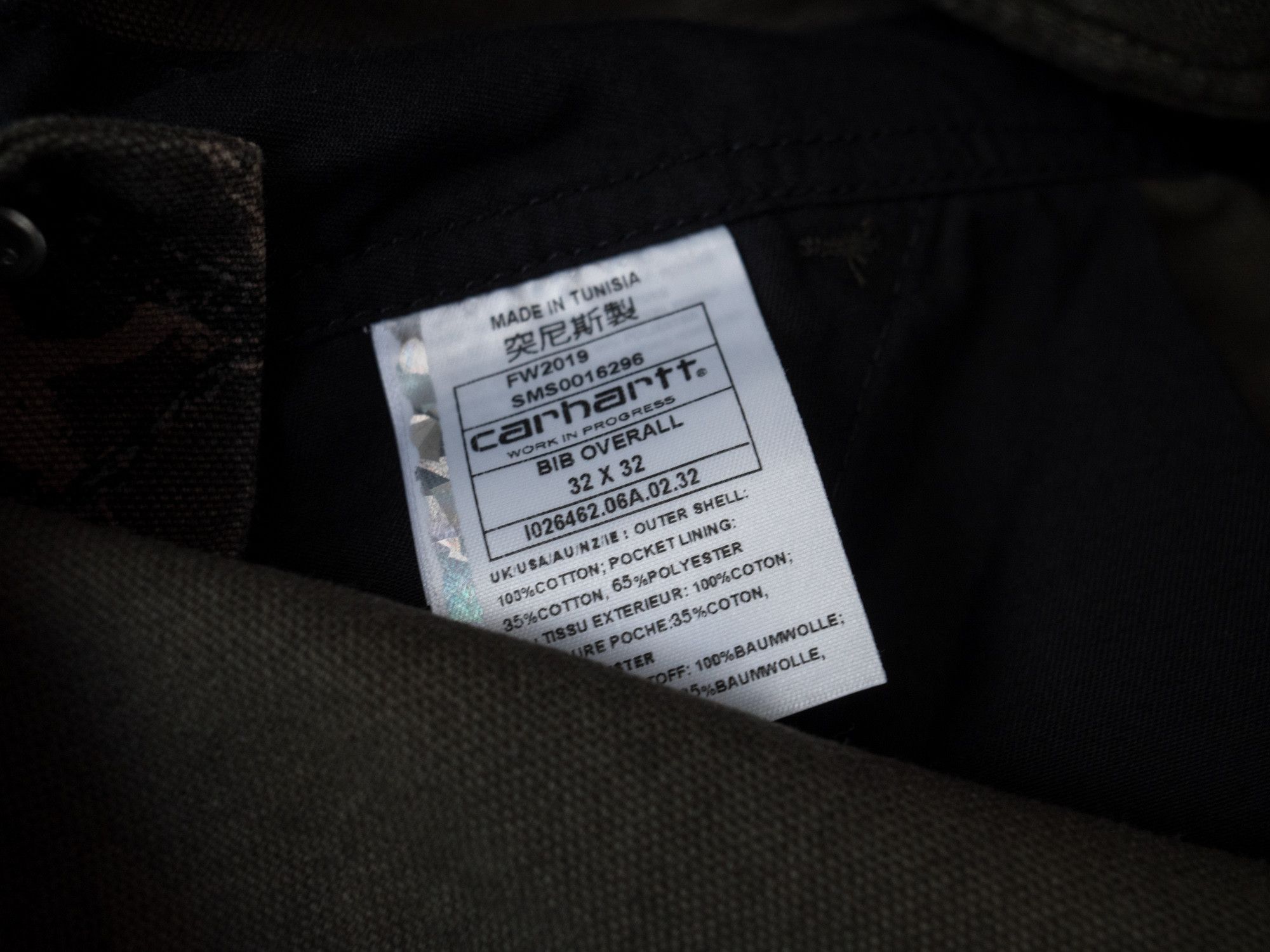 Carhartt × Carhartt Wip Carhartt WIP CARCHARTT BIB OVERALL WASHED Jumpsuit Workwear Size US 32 / EU 48 - 18 Thumbnail