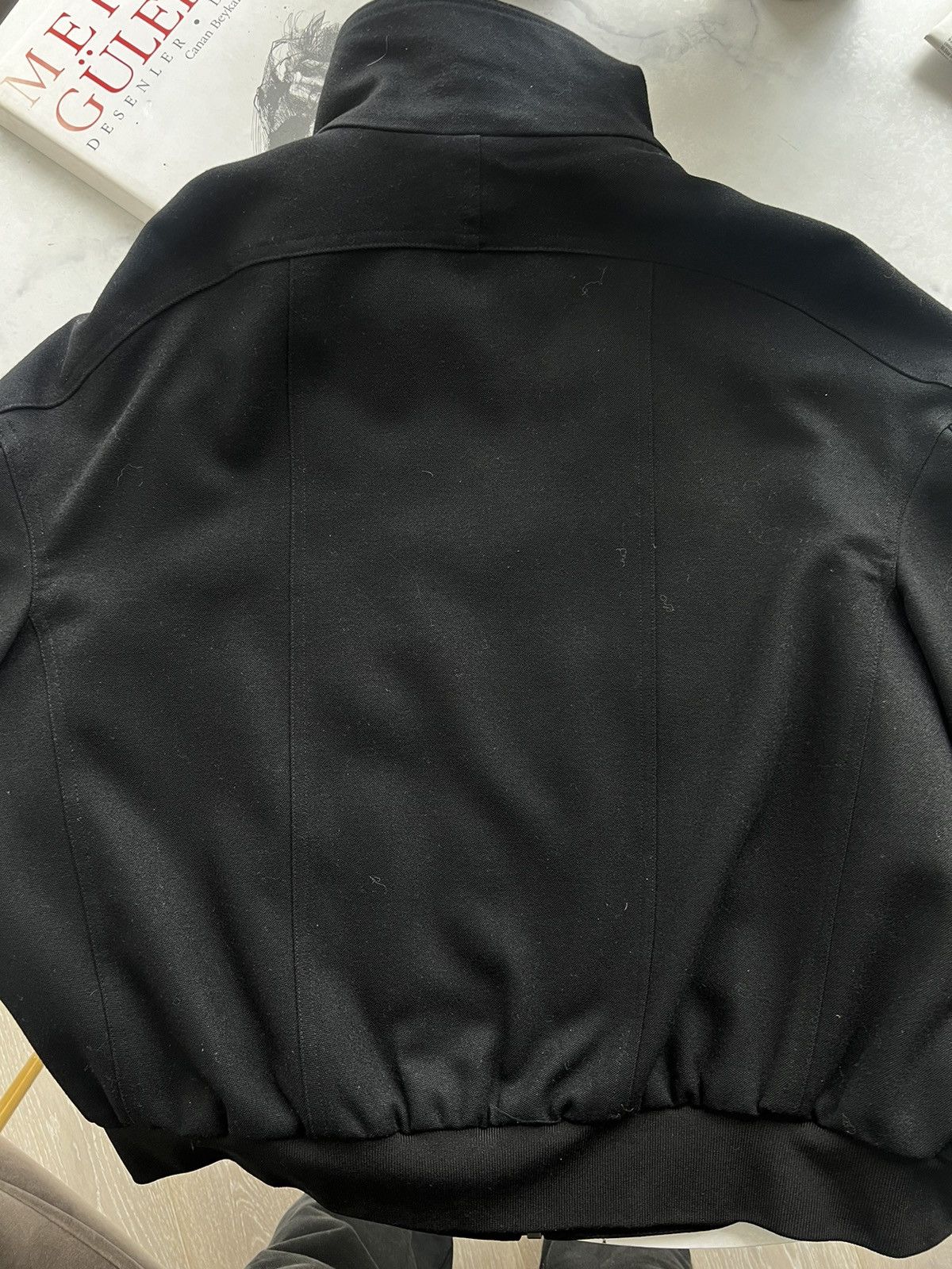 JW Anderson JW Anderson Funnel Neck Black Wool Bomber Size US L / EU 52-54 / 3 - 8 Thumbnail