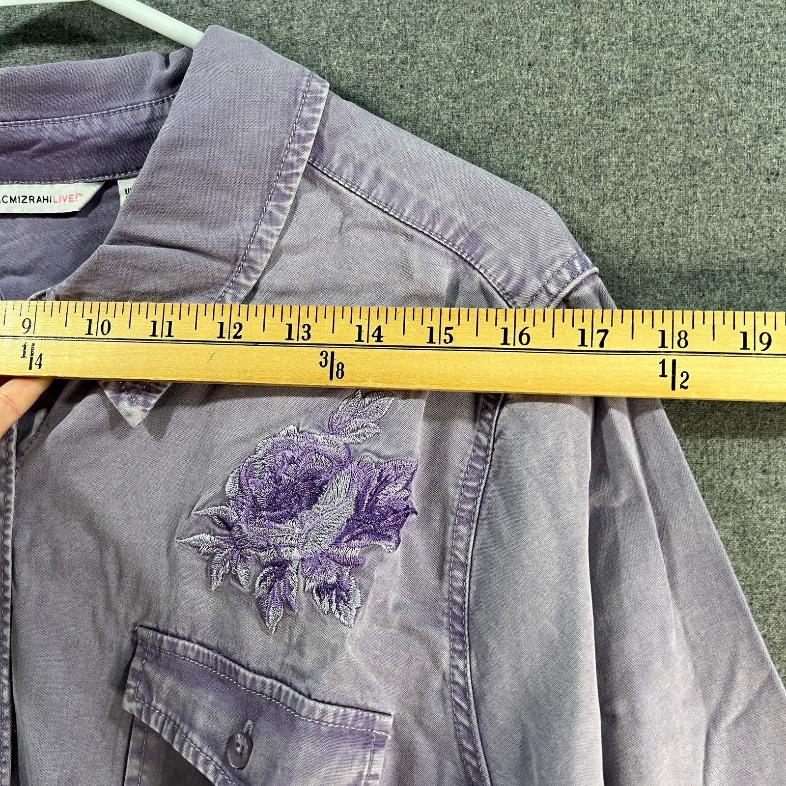 Isaac Mizrahi Isaac Mizrahi LIVE! Classic Drapes Denim Size L / US 10 / IT 46 - 6 Thumbnail