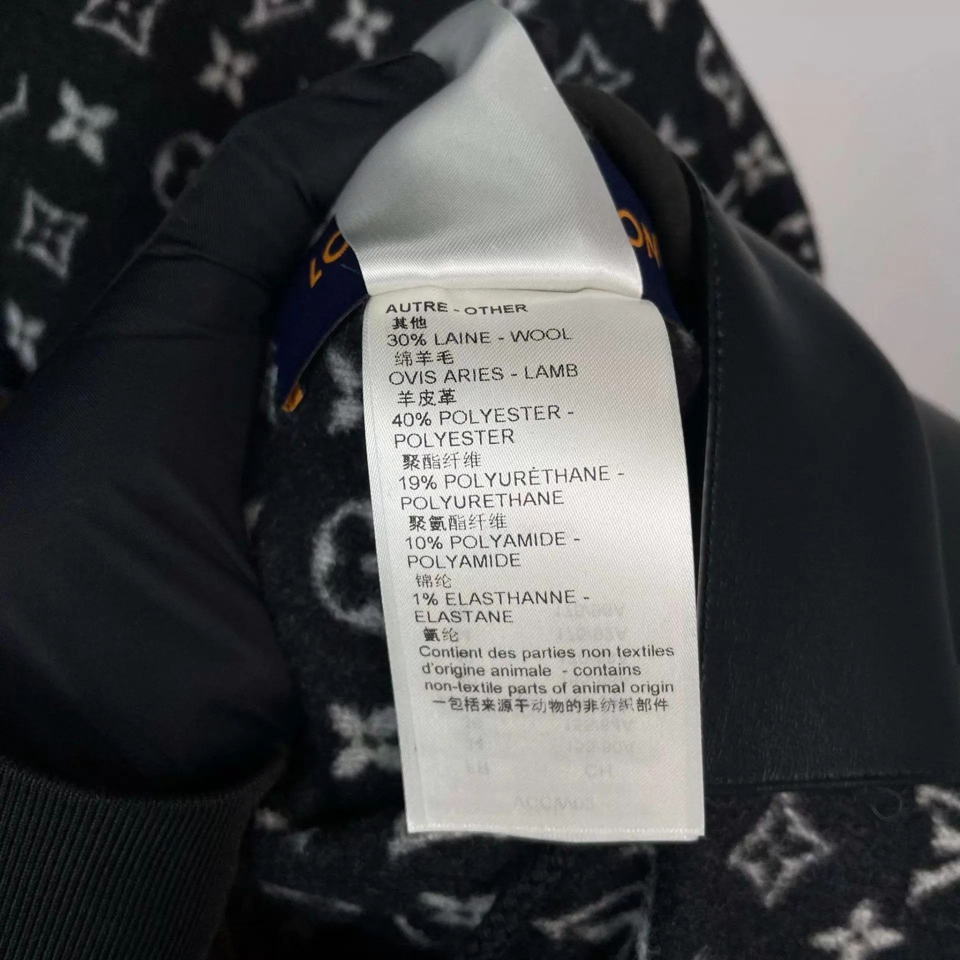 Louis Vuitton lv wool jacket black 38 95 New Size S / US 4 / IT 40 - 6 Thumbnail