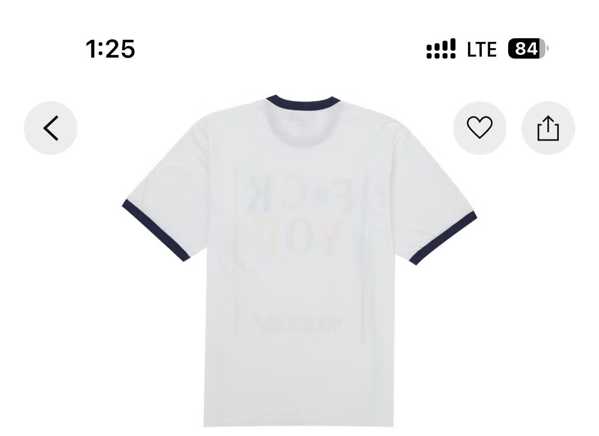 Supreme Supreme Mike Kelley Ringer Tee Size US M / EU 48-50 / 2 - 2 Thumbnail