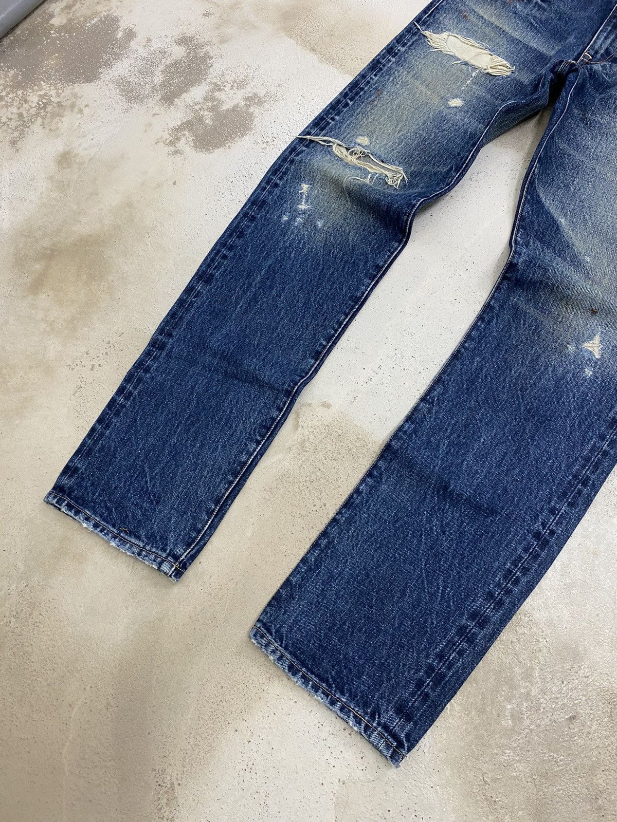If Six Was Nine Rna Slang Inc Japan Selvedge Dirty Mud Washed Wax Pocket Size US 31 - 12 Thumbnail
