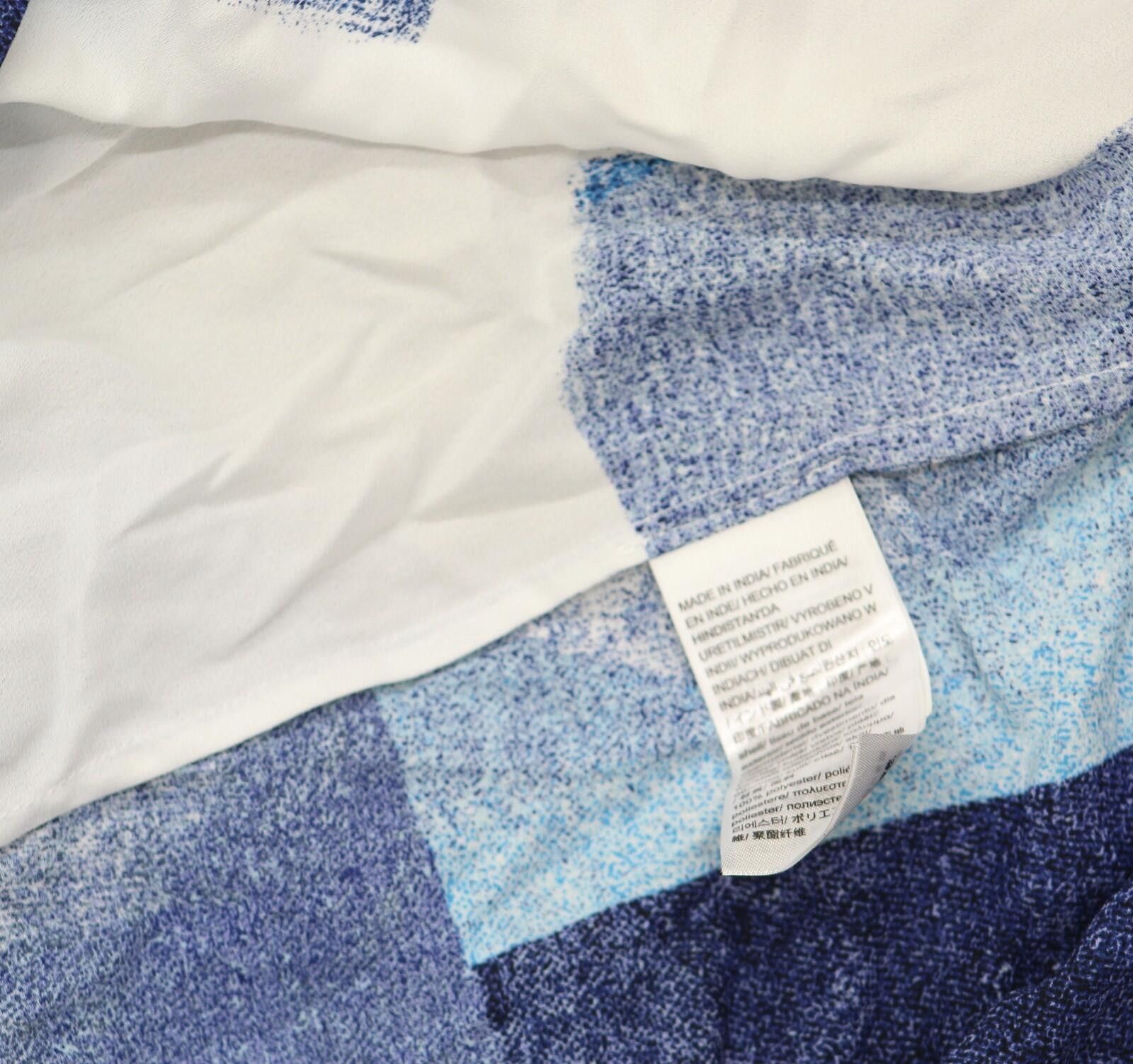 Other Nwt Calvin Klein Jeans Printed Halter Top Blue Multi L Size L / US 10 / IT 46 - 5 Thumbnail