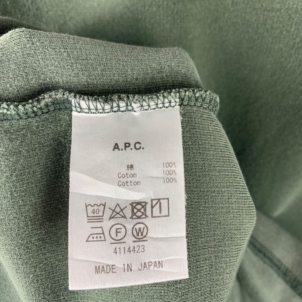A.P.C. × Japanese Brand APC simple plain pocket tee Size US L / EU 52-54 / 3 - 10 Thumbnail