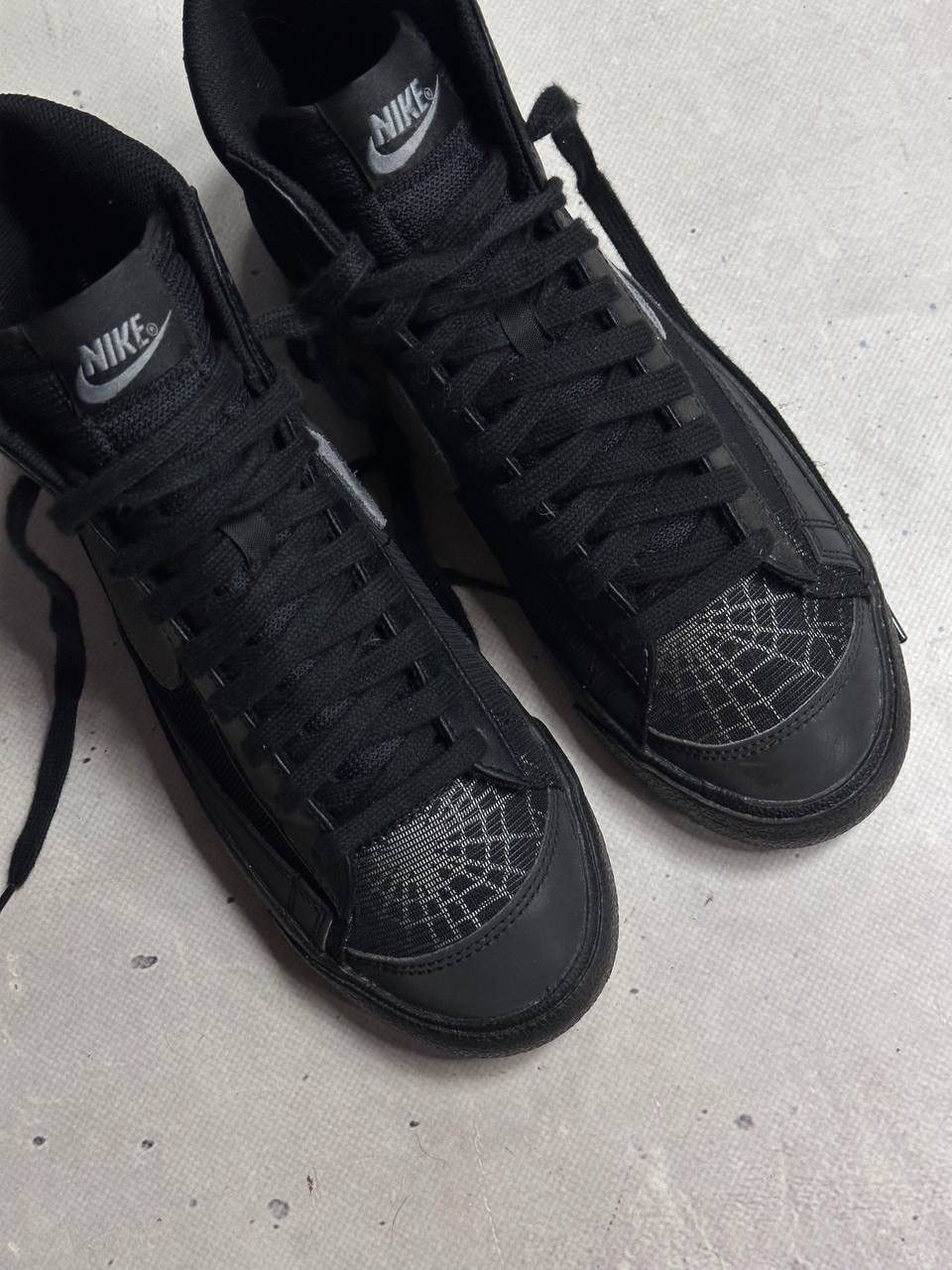 Nike Nike Blazer Mid ’77 Spider Web Halloween Sneakers EU 42 Rare Size US 8.5 / EU 41-42 - 4 Thumbnail