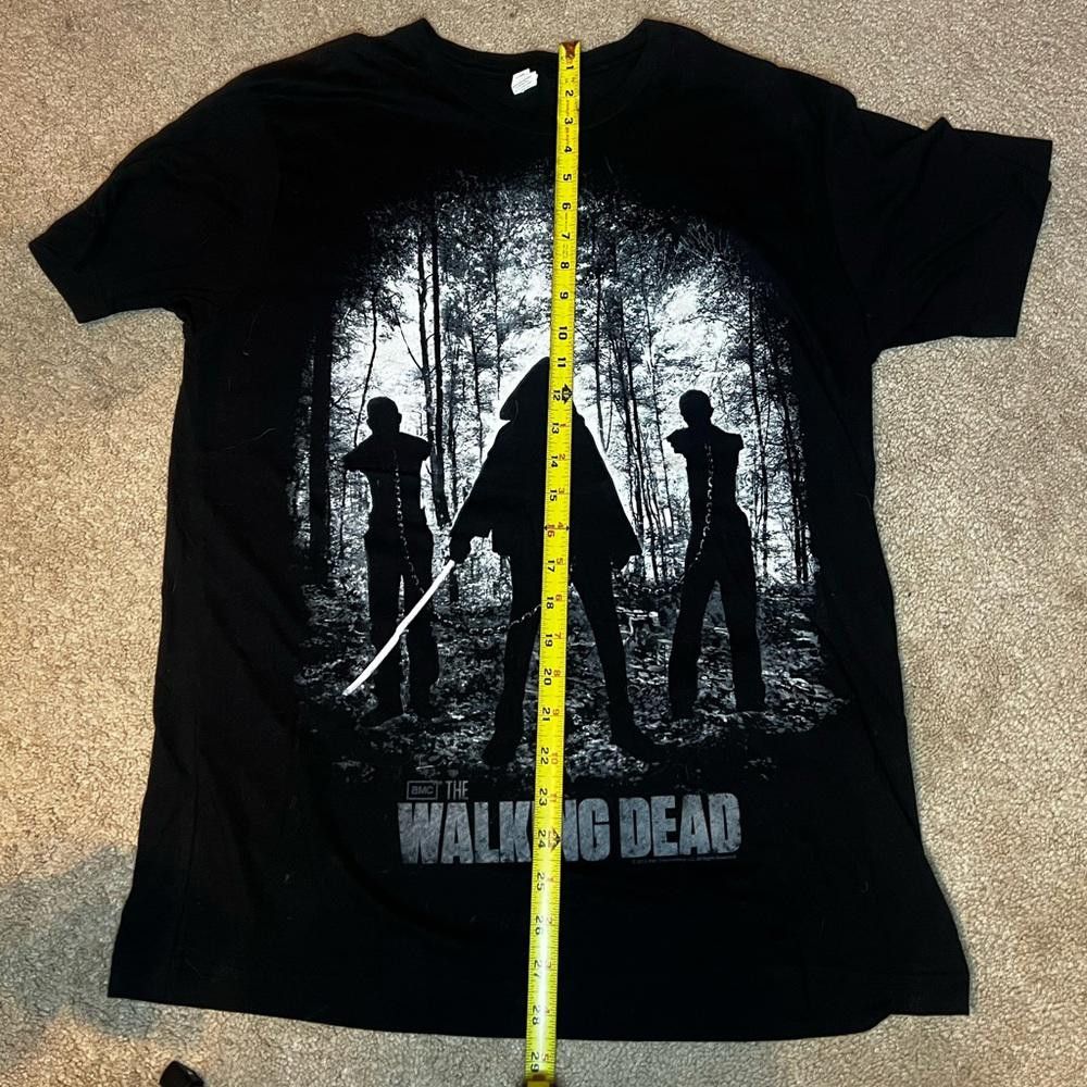 Designer Walking Dead T shirt Large Mens Black Size US L / EU 52-54 / 3 - 3 Thumbnail