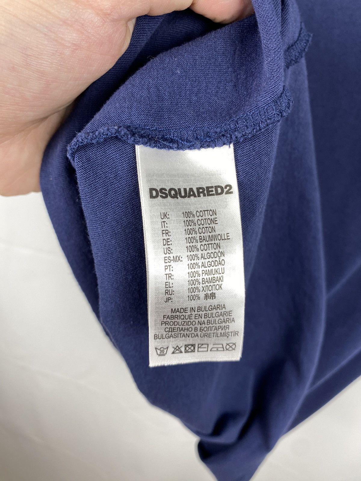Dsquared2 Daquared2 United Logo T-Shirt Tee Stretch Size US S / EU 44-46 / 1 - 6 Thumbnail