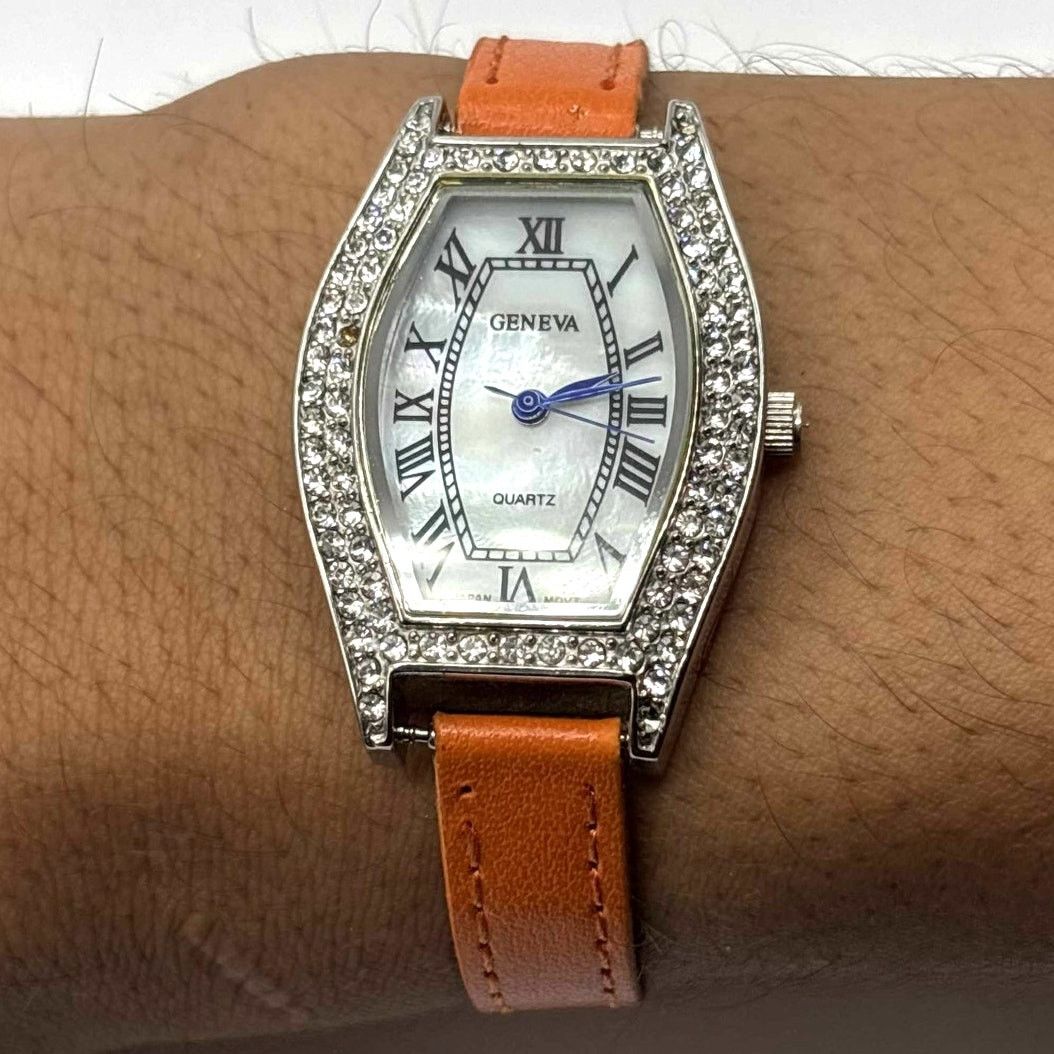 Other Orange Crystal Watch Size ONE SIZE - 1 Thumbnail