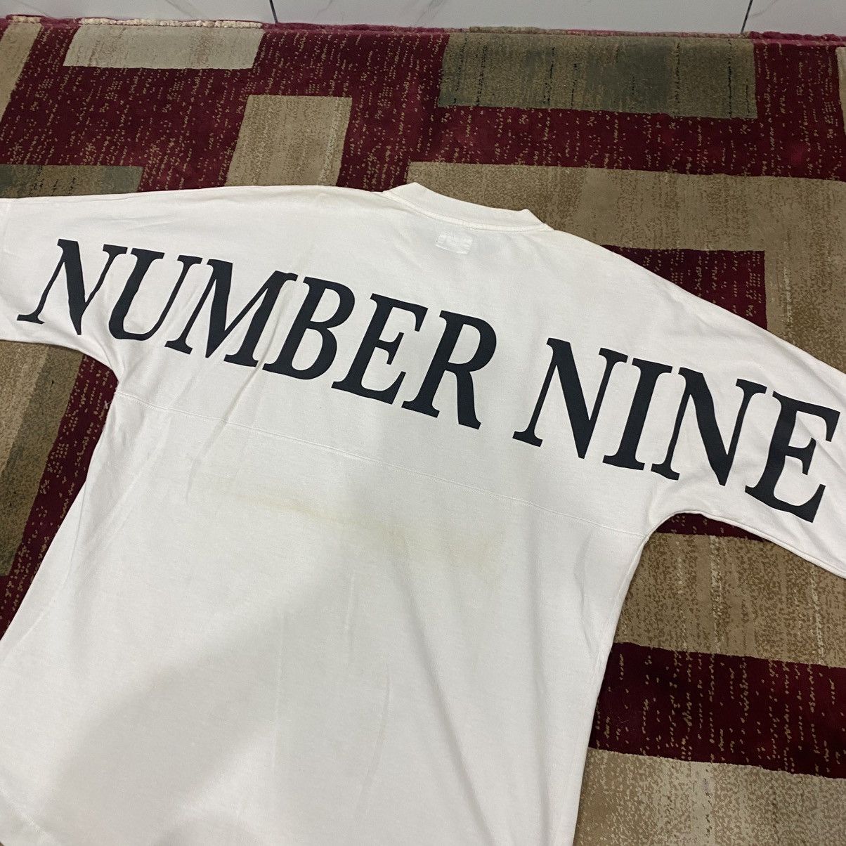 Number (N)ine ARCHIVE Number (N)ine Big Logo Football Jersey T-Shirt Size US L / EU 52-54 / 3 - 3 Thumbnail